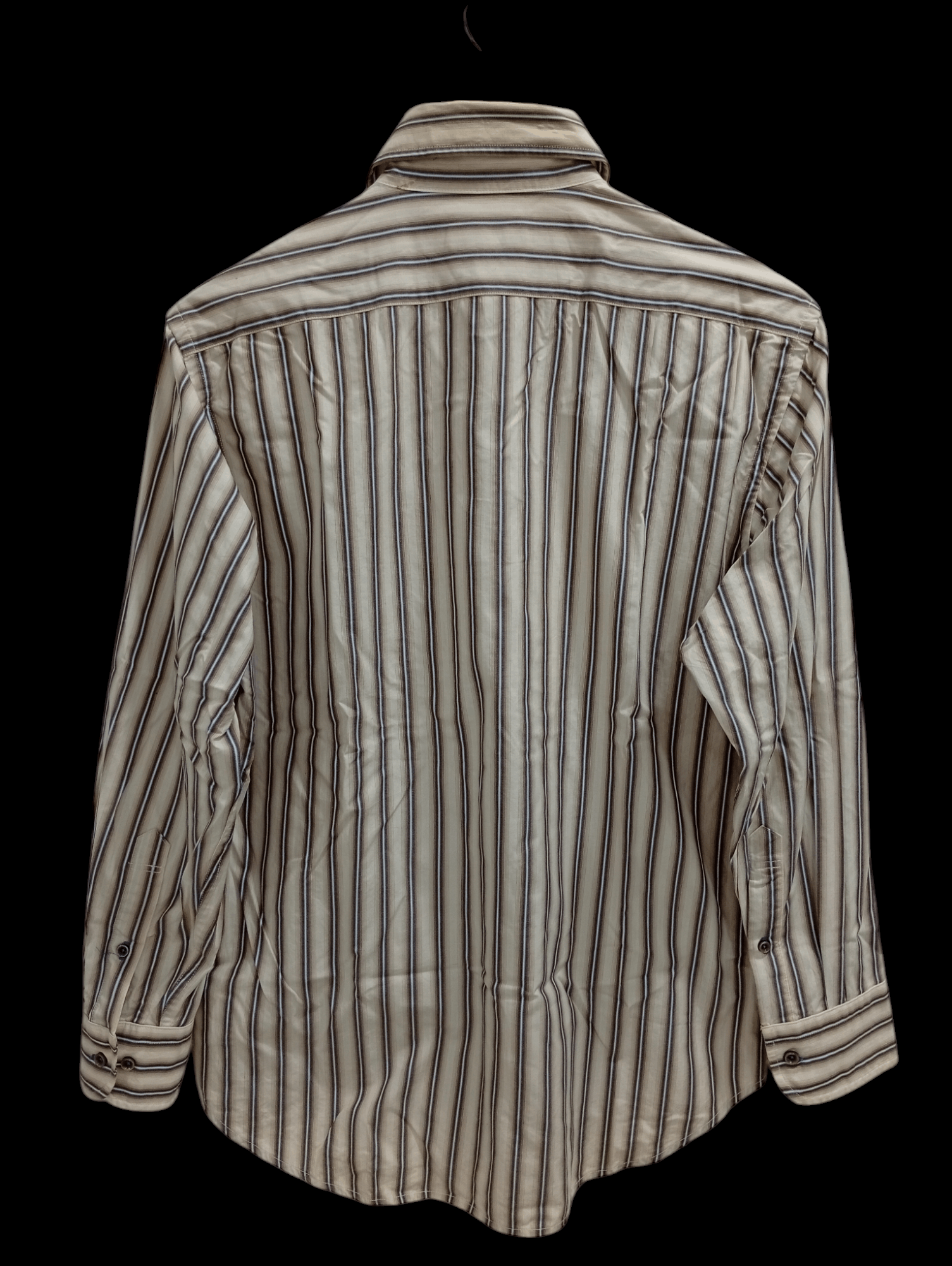 Japanese Brand × Vintage × Yoshiyuki Konishi 🔥🔥Vintage Ficce Stripe LS Shirt Size US M / EU 48-50 / 2 - 20 Thumbnail