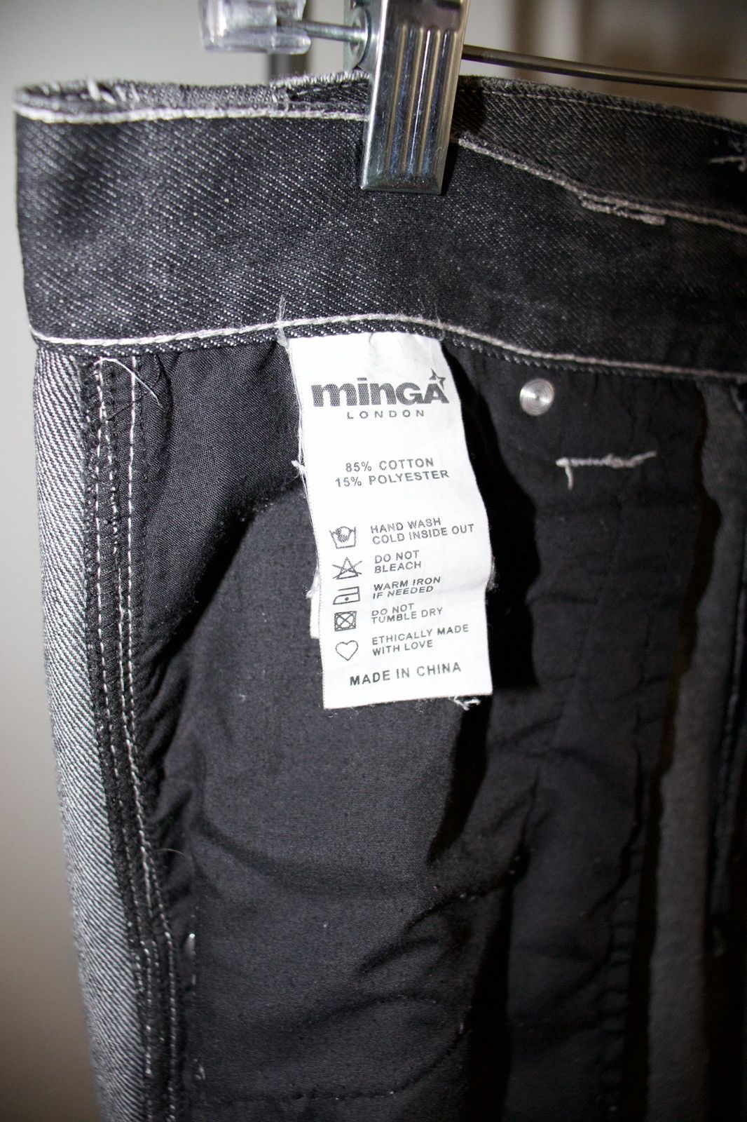 Japanese Brand MINGA LONDON TREK GREY CARGO JEANS | Grailed