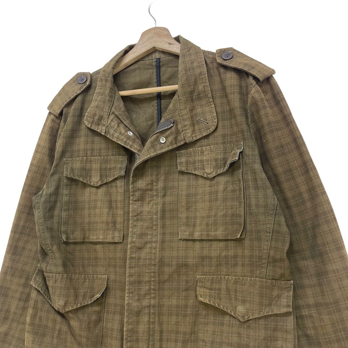 Le Grande Bleu (L.G.B.) × Takeo Kikuchi 💥Japanese Brand Takeo Kikuchi Military M65 Style Jacket Size US M / EU 48-50 / 2 - 3 Thumbnail