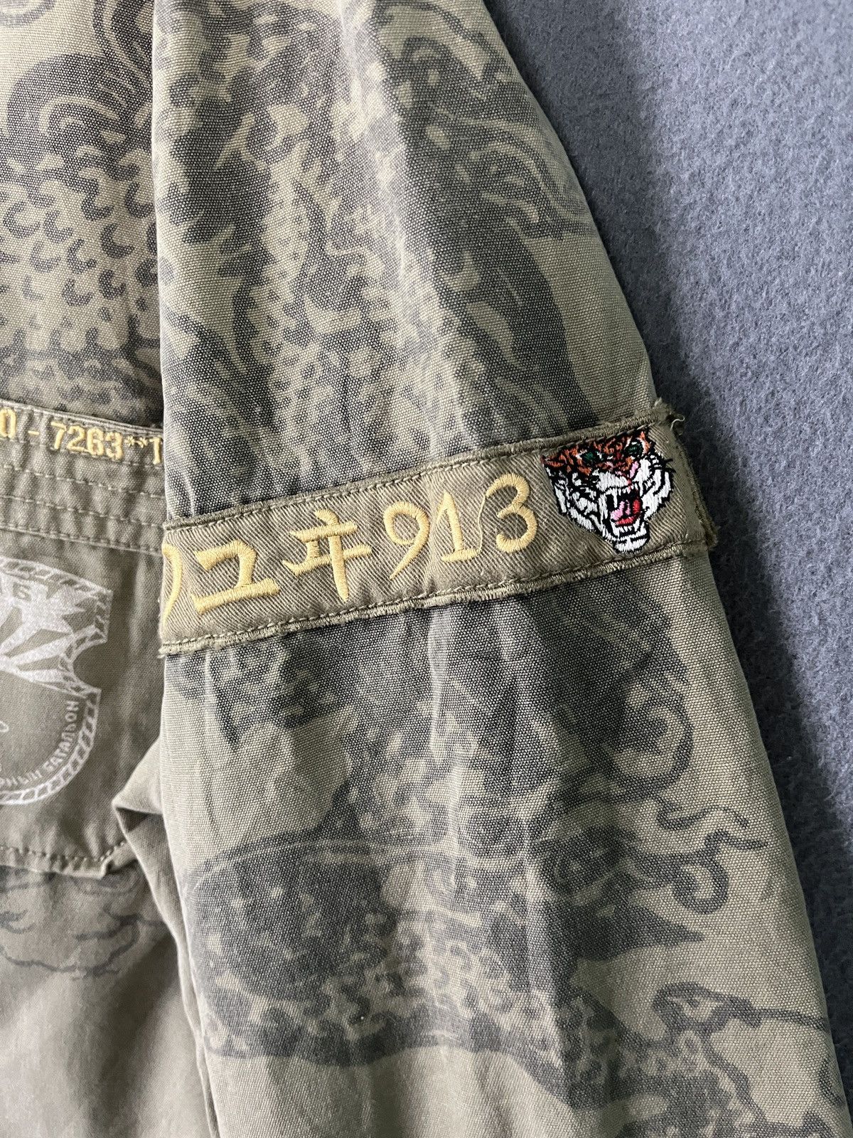 Ringspun Dragon All Over Print Army Style Tang Uniform Jacket Size US M / EU 48-50 / 2 - 8 Thumbnail