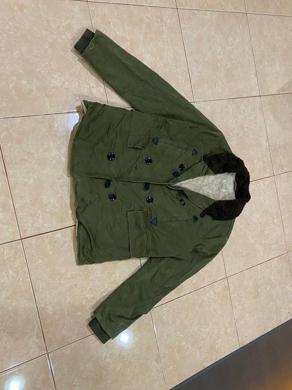 Polo Ralph Lauren Vintage Y2K Polo Ralph Lauren Double Breasted Coat Size US L / EU 52-54 / 3 - 1 Thumbnail