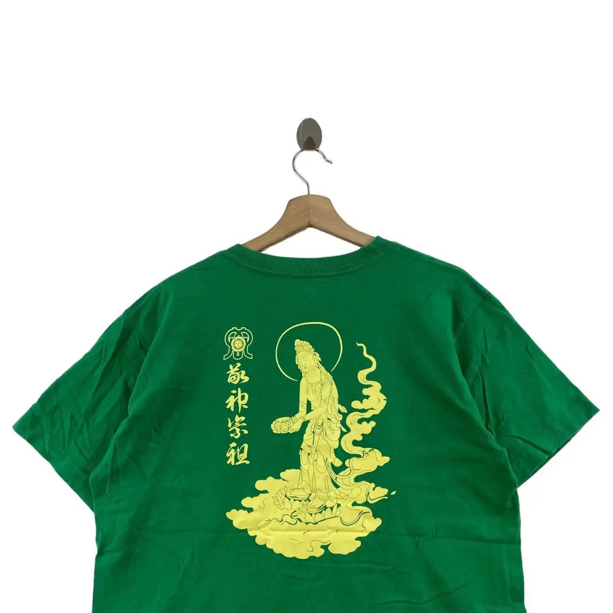 Vintage JAPAN TRADITIONAL GODDESS Kenmutsumi Dojyousai Tee Shirt Size US L / EU 52-54 / 3 - 3 Thumbnail