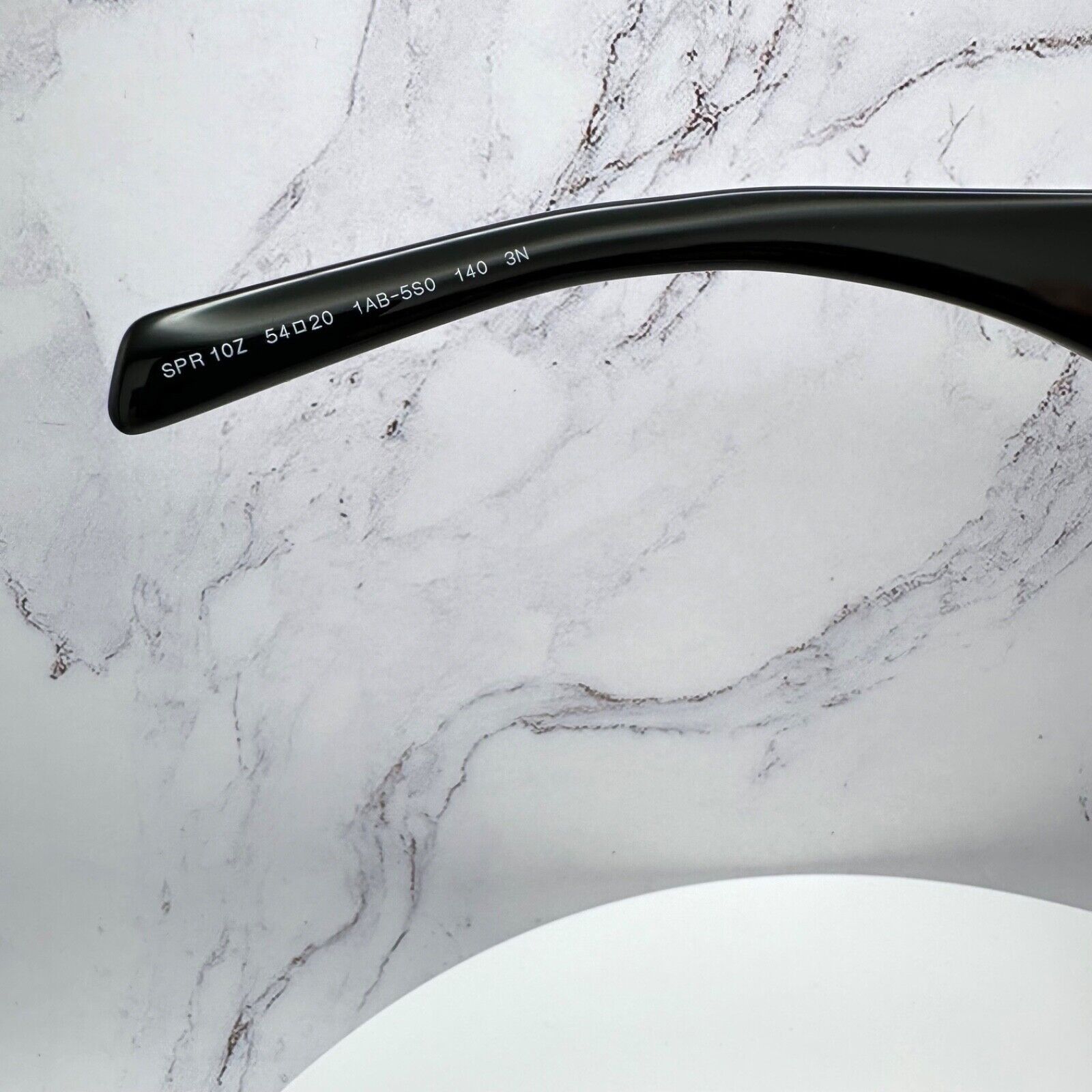 Prada New Prada Sunglasses Black Square Oversized Triangle Plaque Size ONE SIZE - 6 Thumbnail