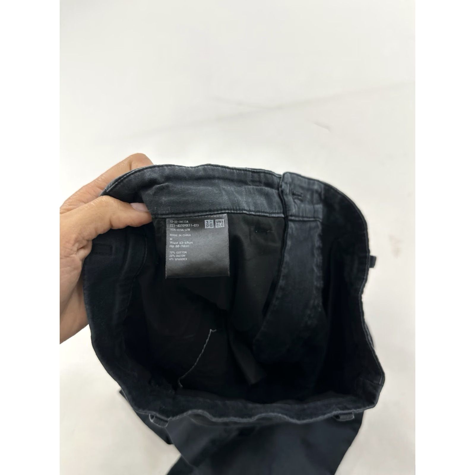 Uniqlo Uniqlo Pants Women M Medium Navy Blue Trouser Size 32" / US 10 / IT 46 - 4 Thumbnail