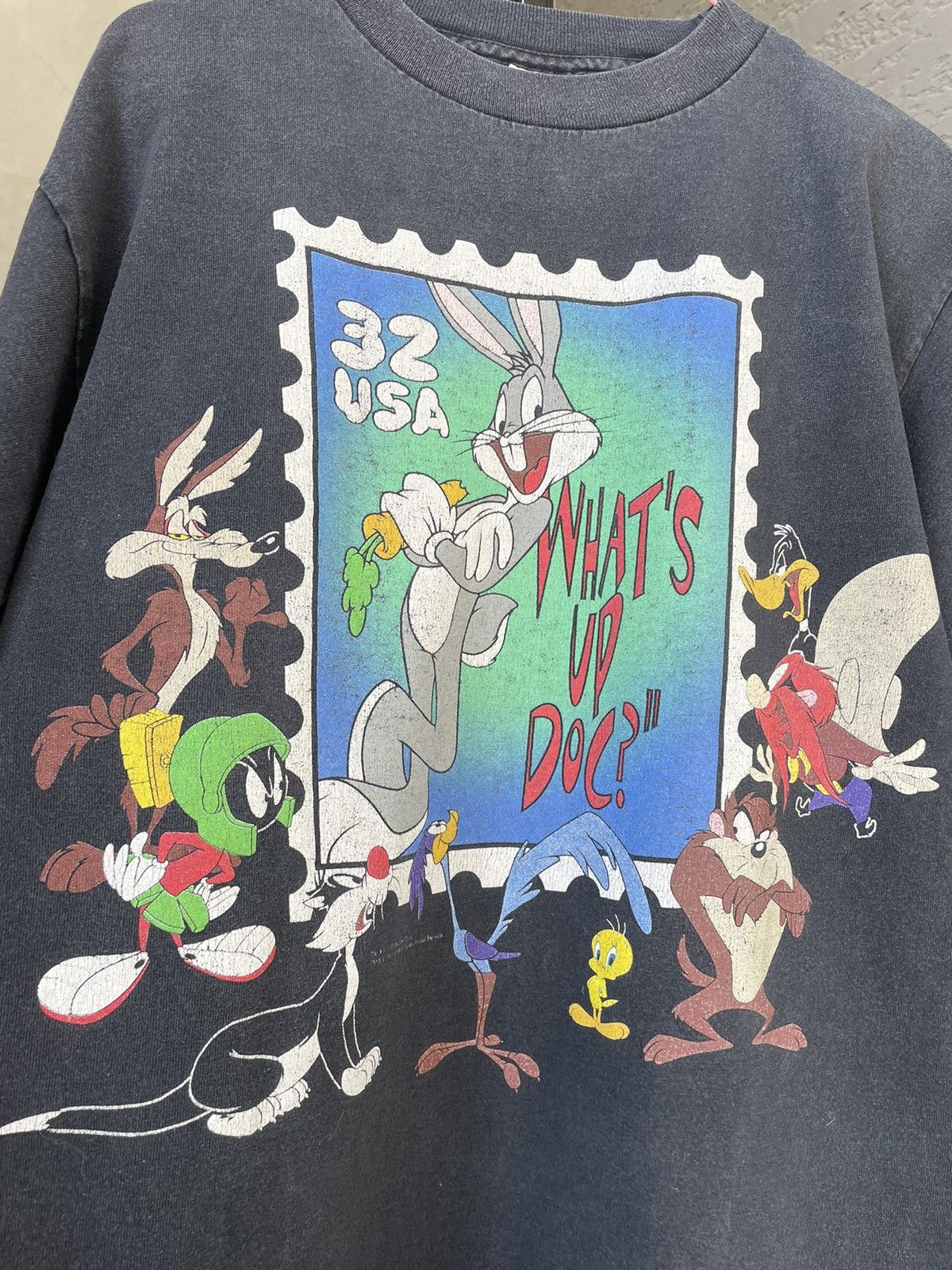 Designer × Fruit Of The Loom × Vintage Looney Tunes vintage t shirt made in USA 1997 Warner Bros. Size US M / EU 48-50 / 2 - 3 Thumbnail