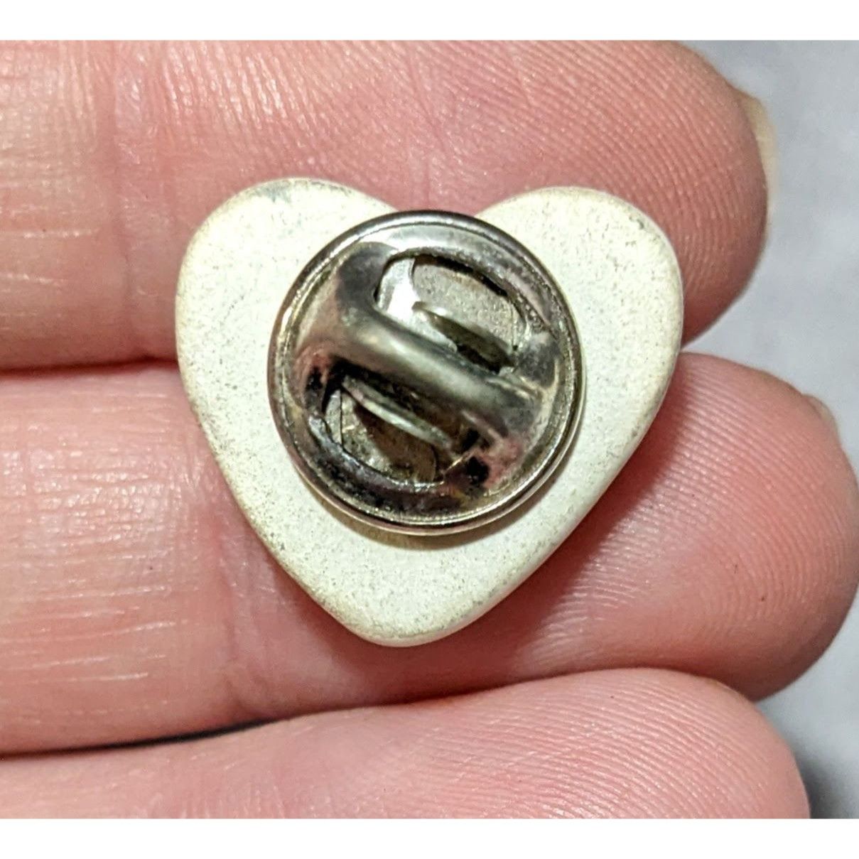 Other Vintage Cottagecore Ceramic White and Purple Floral Heart La Size ONE SIZE - 6 Thumbnail