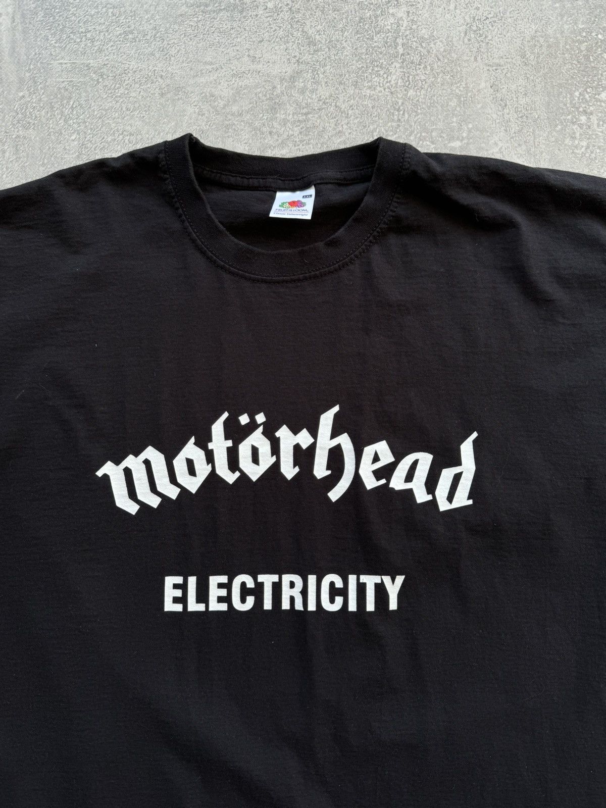 Band Tees × Vintage Vintage 90s Motorhead ELECTRICITY Tee Shirt Size US XL / EU 56 / 4 - 3 Thumbnail