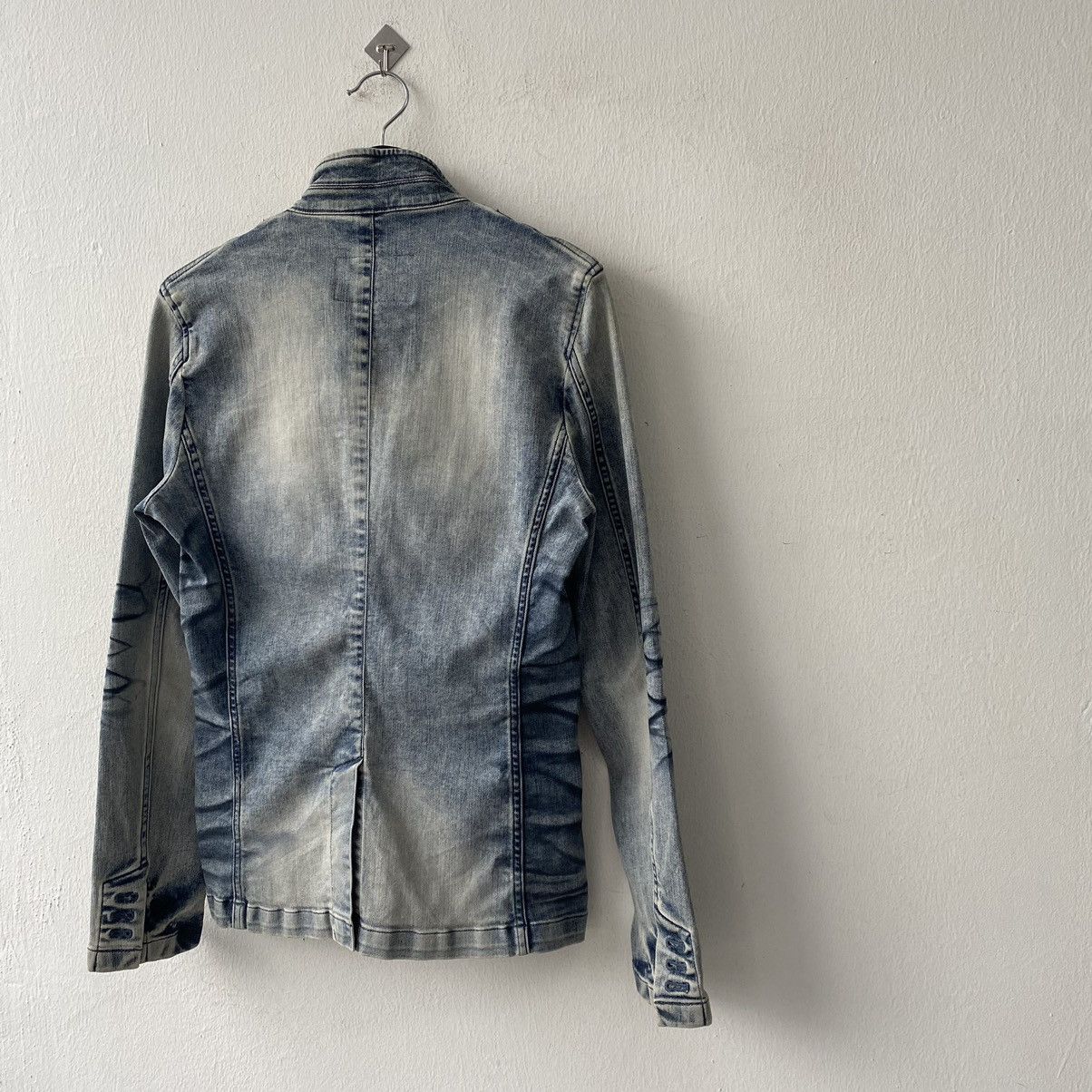 Tornado Mart Tornado Mart Honey Comb Denim Blazer Jackets Size US M / EU 48-50 / 2 - 9 Thumbnail