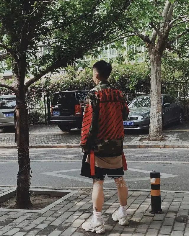 Off-White Off-White Green Camouflage Long Sleeve Shirt . Size US S / EU 44-46 / 1 - 8 Thumbnail