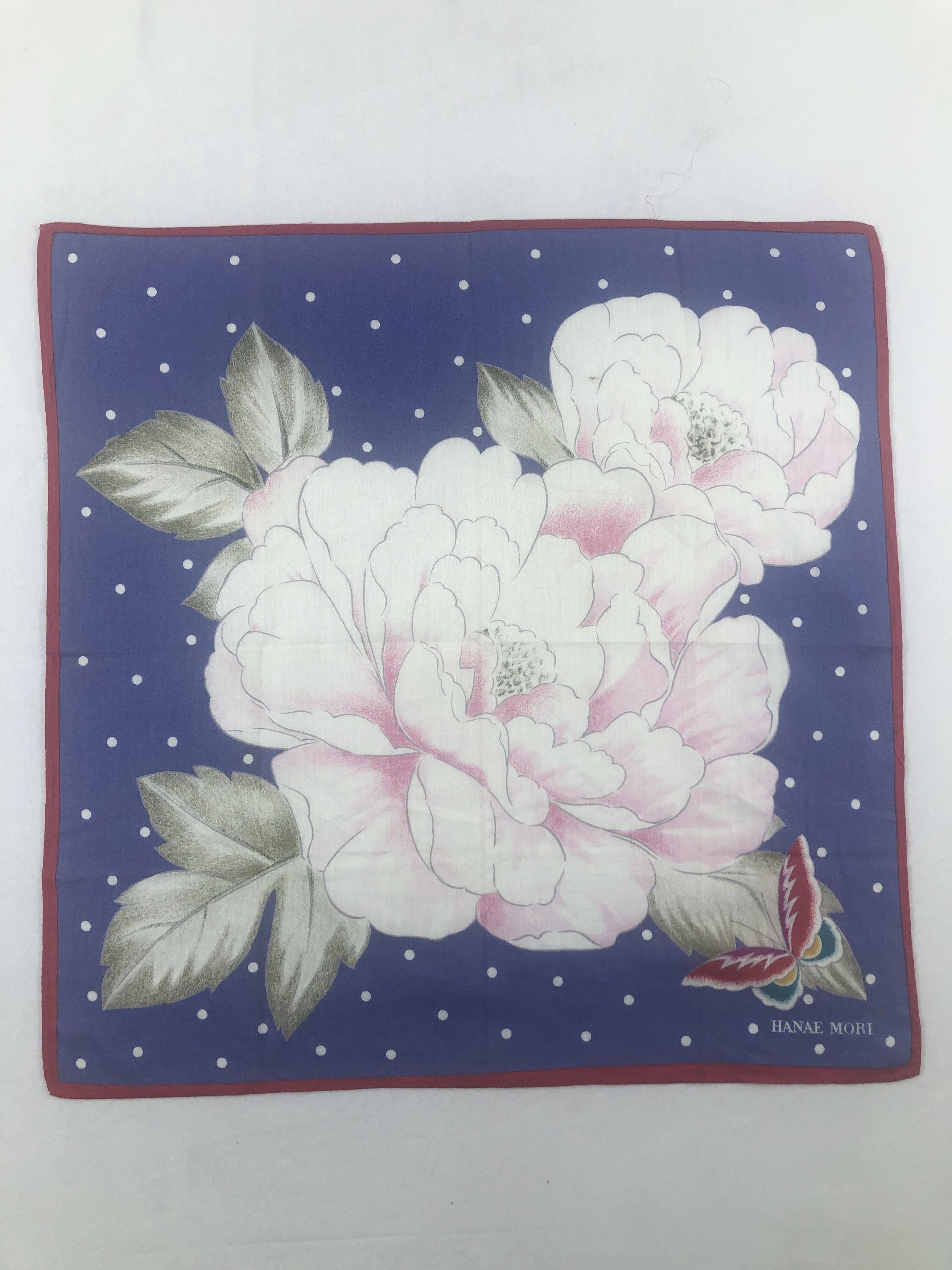 Hanae Mori × Japanese Brand × Vintage Hanae Mori Handkerchief / Bandana / Neckerchief Size ONE SIZE - 3 Thumbnail