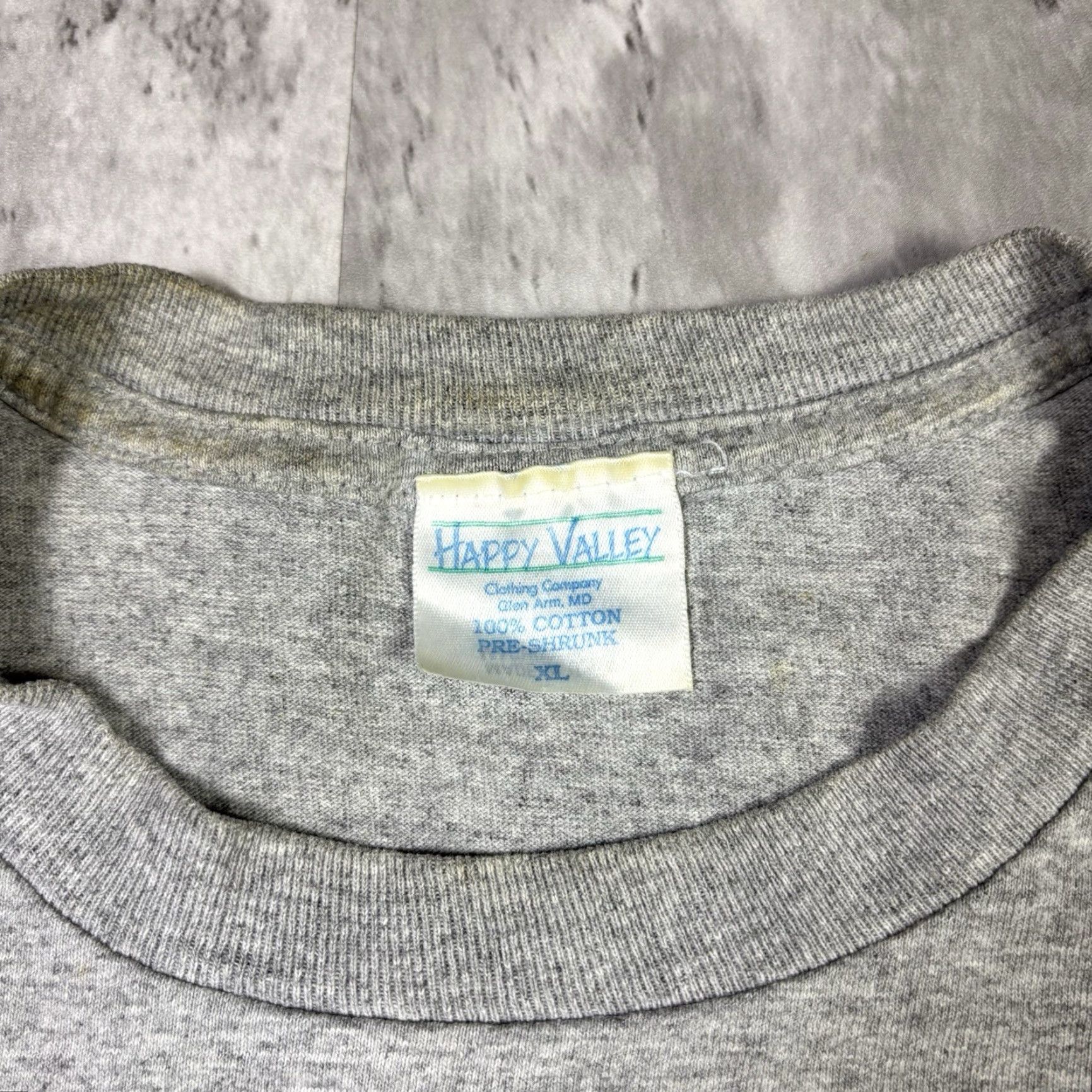 Vintage VINTAGE Shippensburg University T Shirt Gray Single Stitch 90s Adult XL Size US XL / EU 56 / 4 - 6 Thumbnail