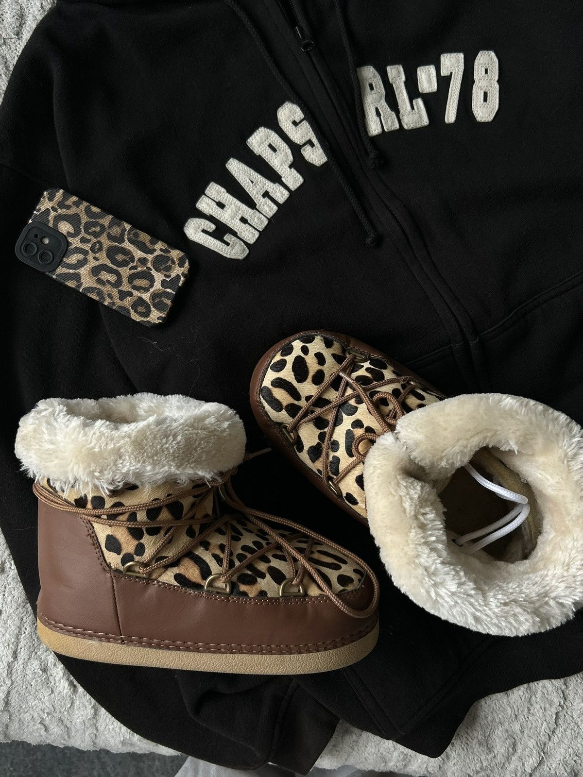 Moon Boot Leopard boots moonboot style yeti Size US 6.5 / IT 36.5 - 5 Thumbnail