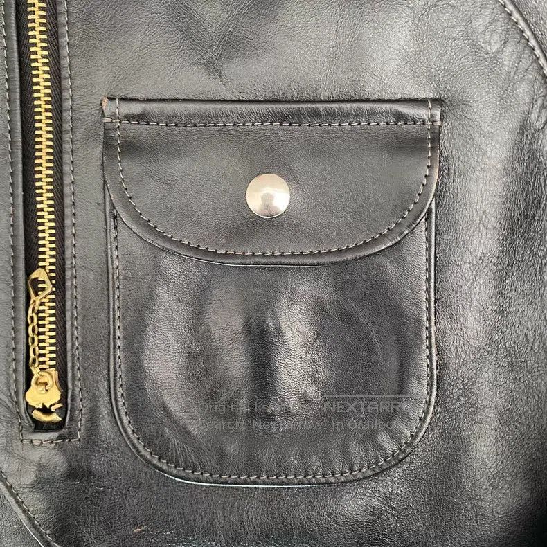 Buco Buco J24 cable-stayed locomotive leather jacket Size US XL / EU 56 / 4 - 6 Thumbnail