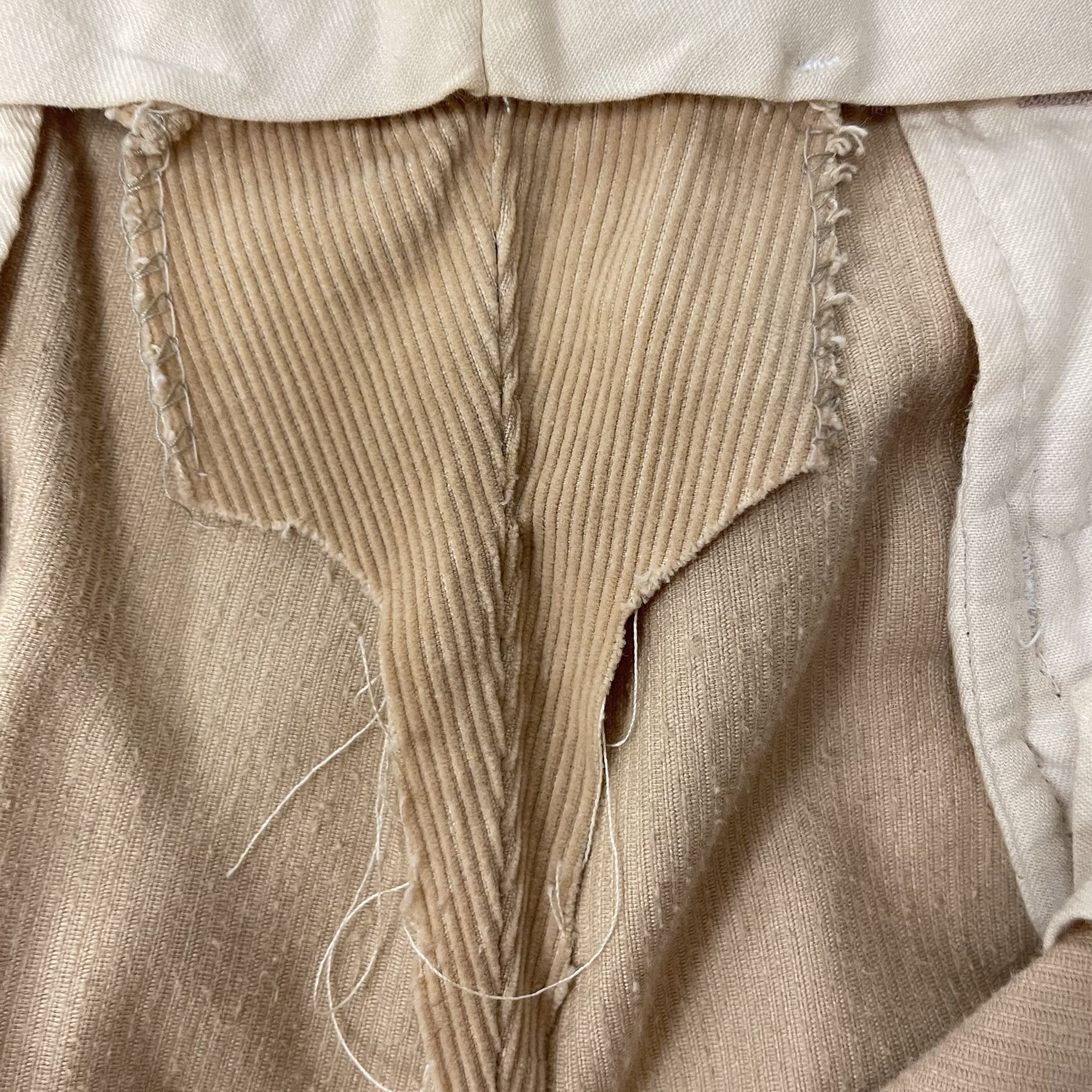 Other vtg Tan CORDUROY MoD Pants BELL BOTTOMS DISCO Trousers Size US 36 / EU 52 - 6 Thumbnail
