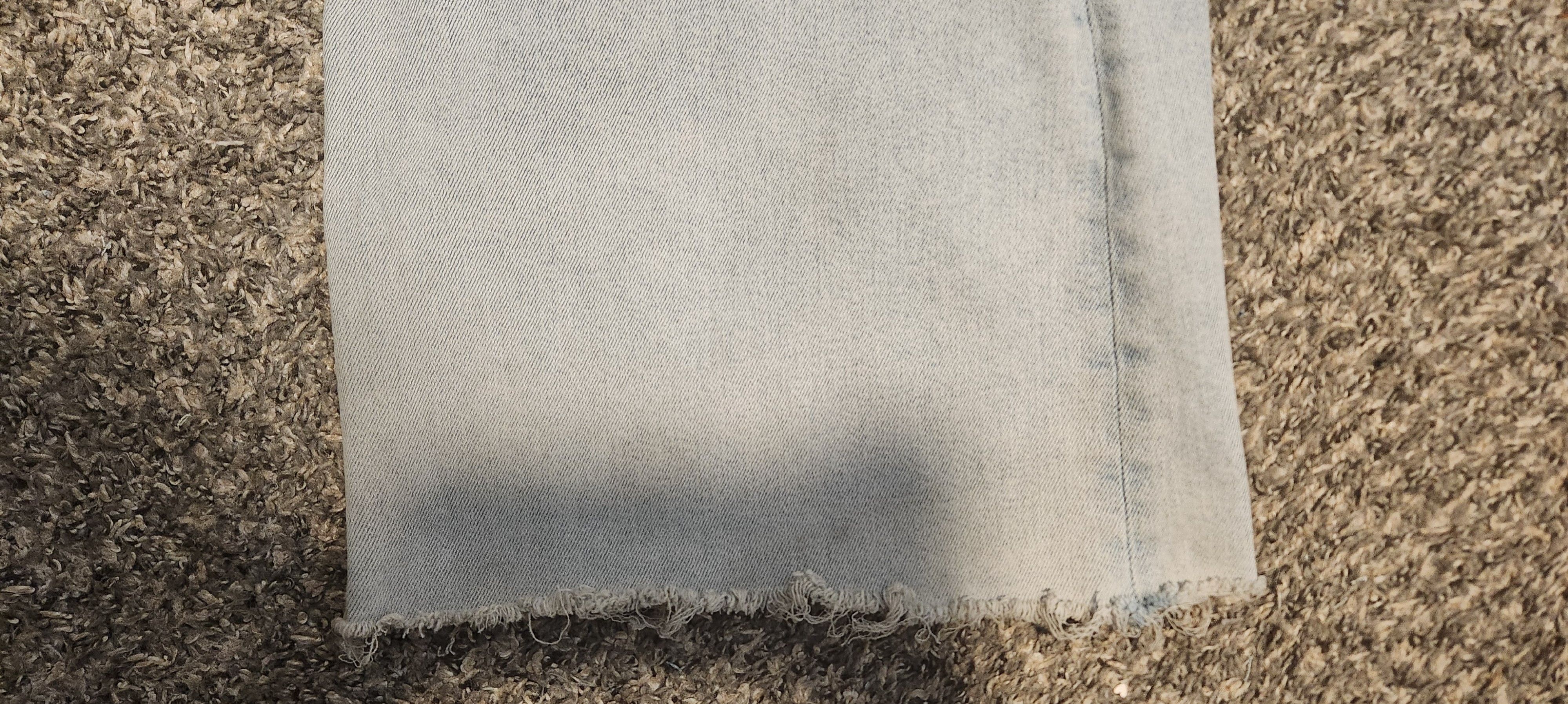 Good American Good American Acid-Wash Palazzo Jeans Size 38" / US 16 / IT 52 - 6 Thumbnail