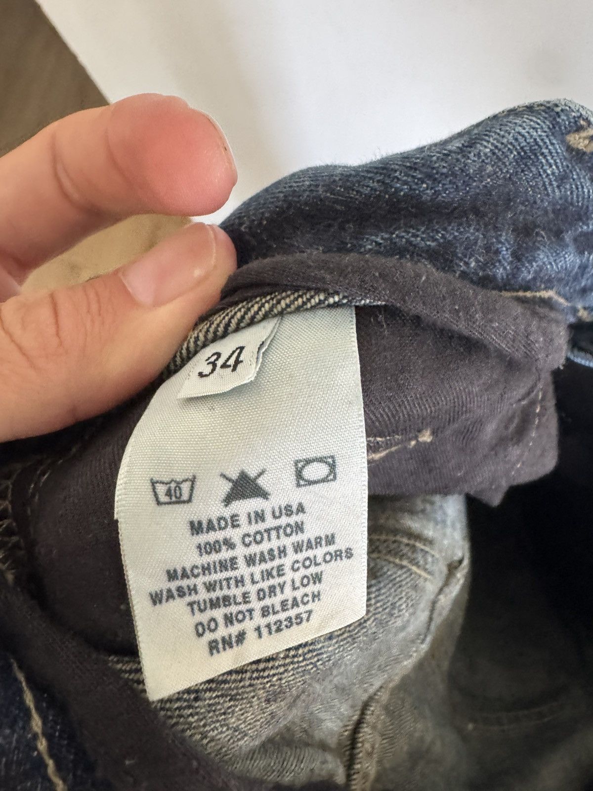 Rick Owens Slab Denim Size US 34 / EU 50 - 7 Thumbnail