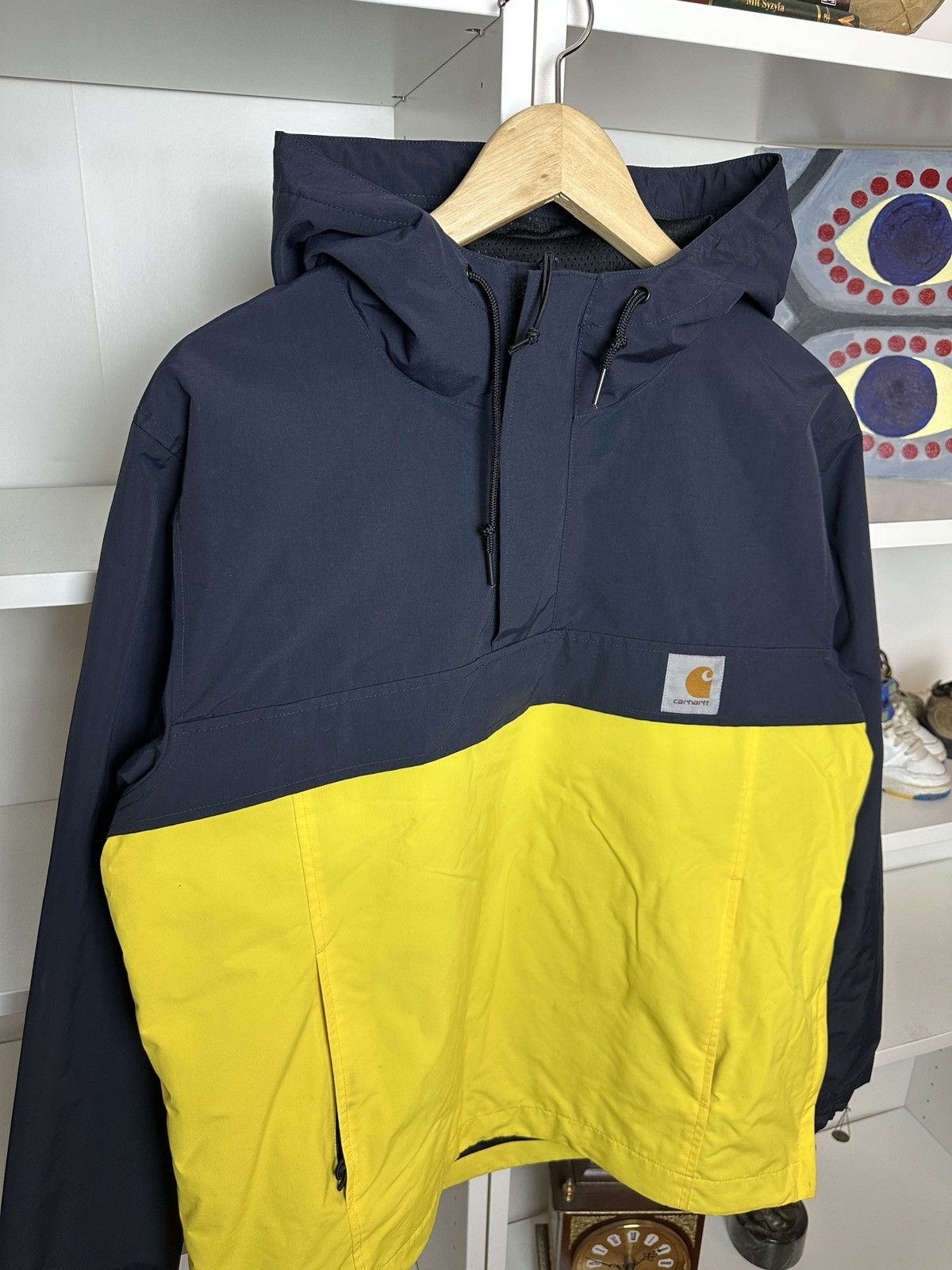 Carhartt Navy Carhartt anorak jacket Size US M / EU 48-50 / 2 - 2 Thumbnail