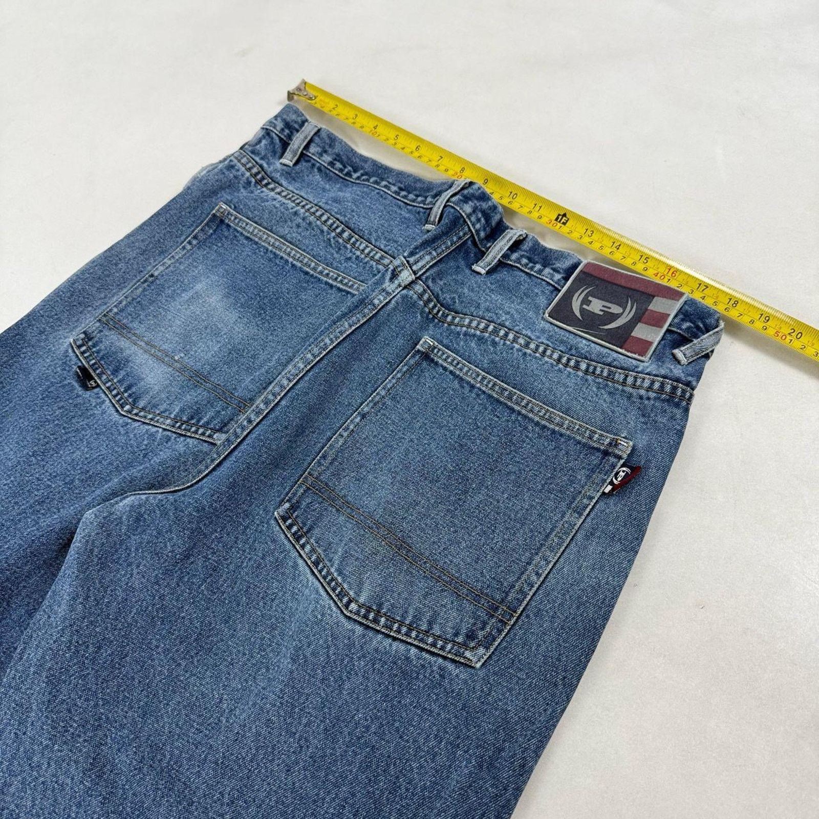 JNCO × Phat Farm × Vintage Vintage phat farm skater baggy wide leg faded archive jeans Size US 36 / EU 52 - 5 Thumbnail