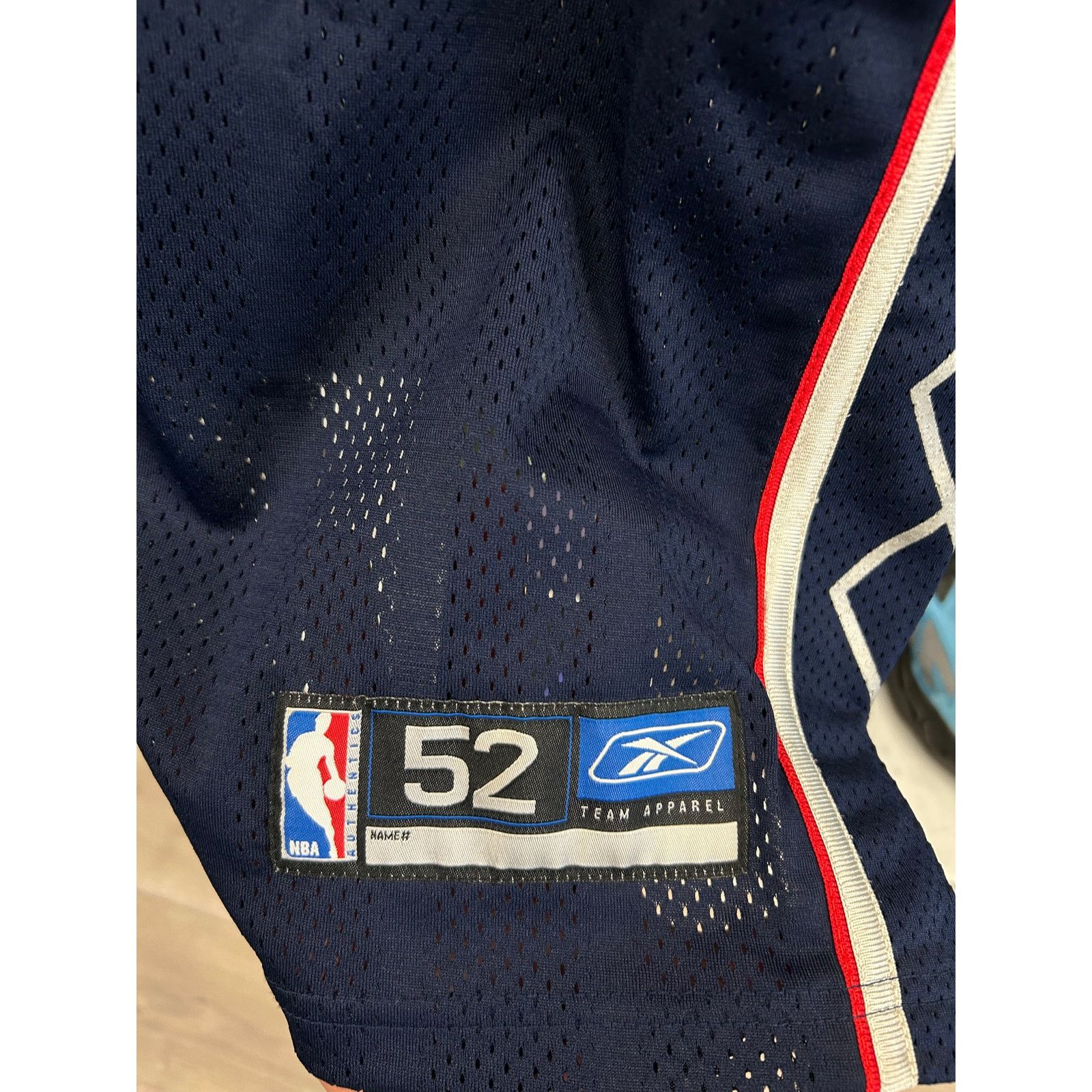 Reebok Vince Carter New Jersey Nets throwback Reebok NBA jersey XL Size US XL / EU 56 / 4 - 4 Thumbnail