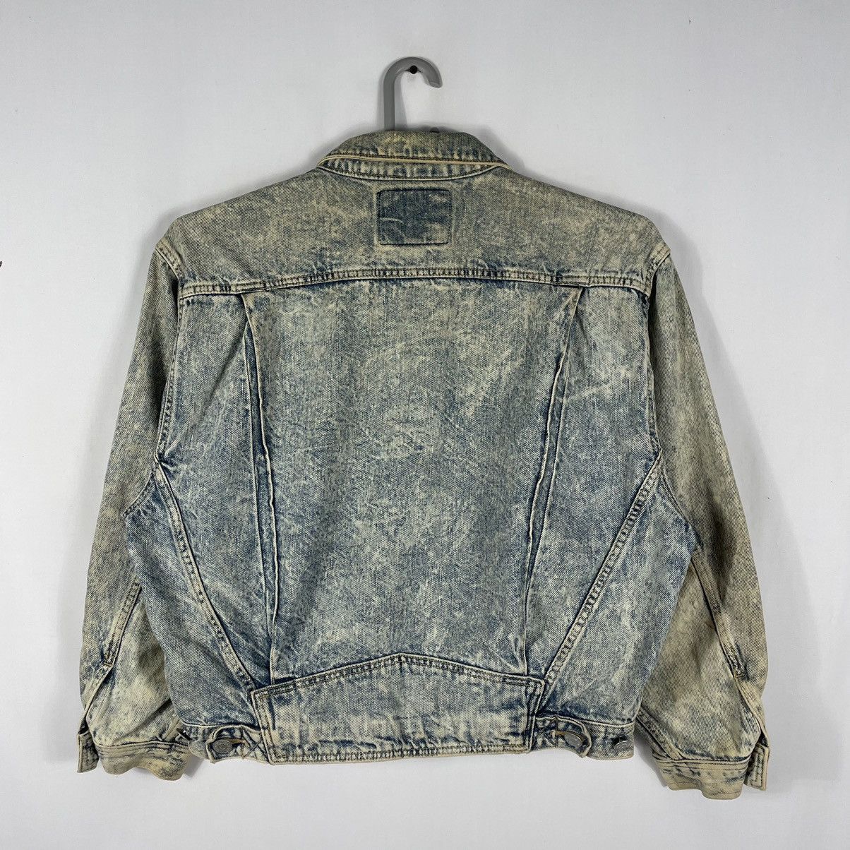 Designer × Edwin × Vintage 🔥Trash🔥Vintage Edwin 5464 Stone Washed Trucker Denim Jacket Size US M / EU 48-50 / 2 - 4 Thumbnail