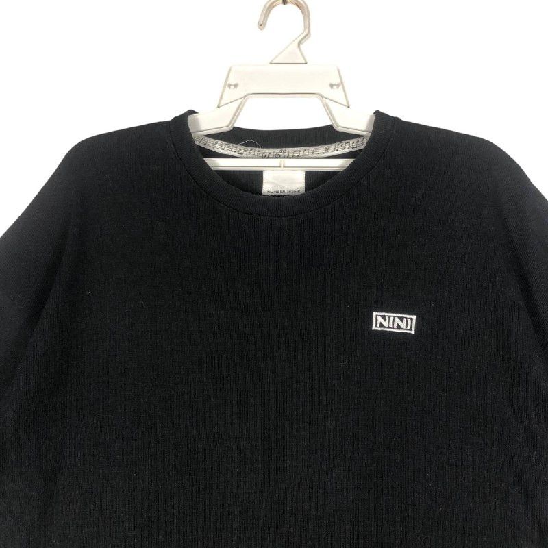 Number (N)ine Number (N)ine Black Plain T-Shirt Size US L / EU 52-54 / 3 - 2 Thumbnail