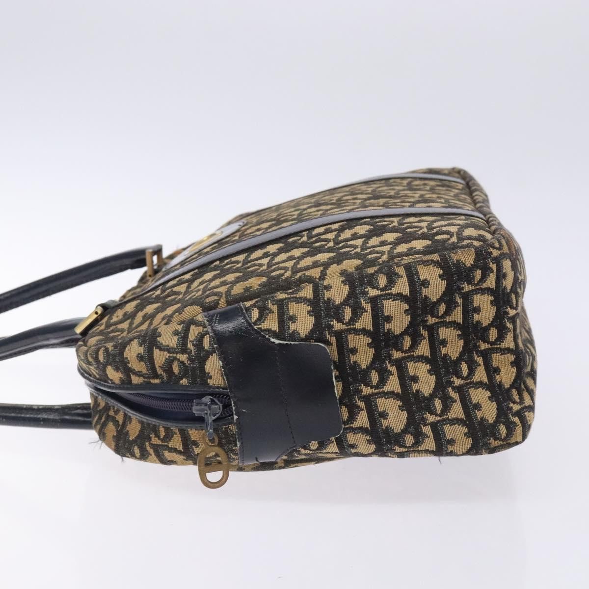 Dior DIOR Trotter Canvas Hand Bag Navy Size ONE SIZE - 5 Thumbnail