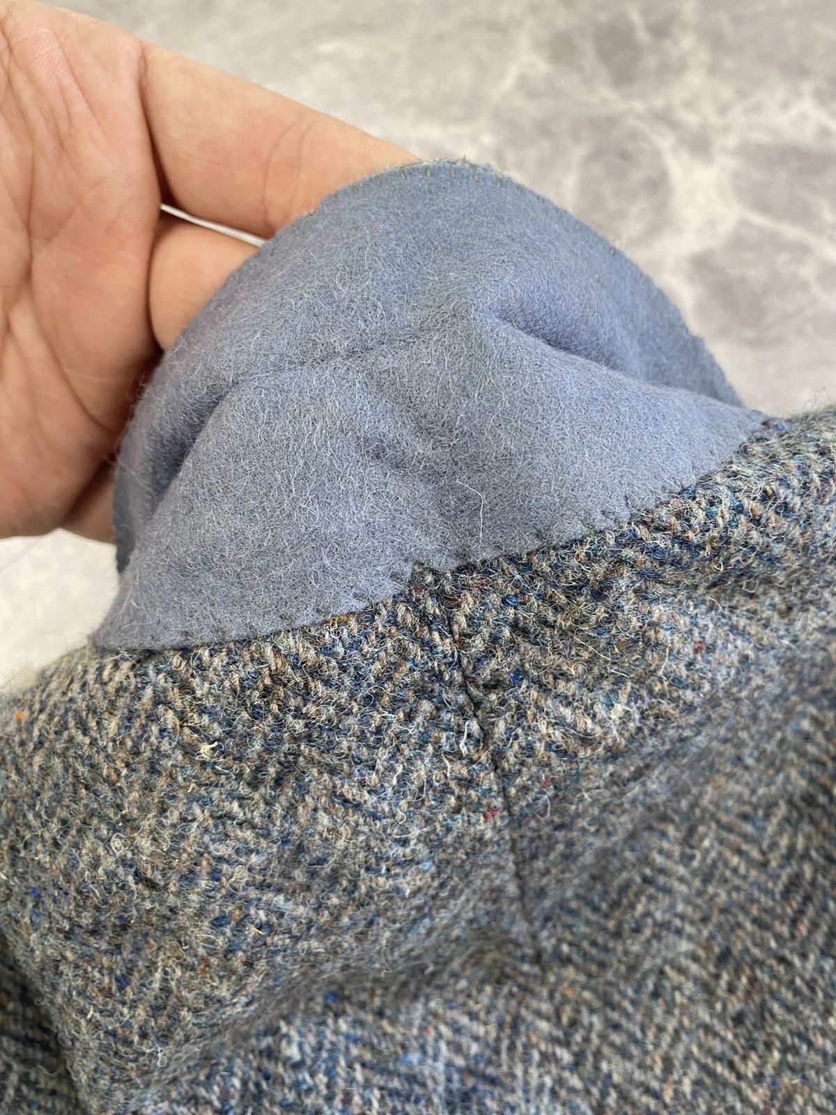 Harris Tweed Harris Tweed Union Made in USA Scottish Wool Blazer Size 42R Size 42R - 14 Thumbnail