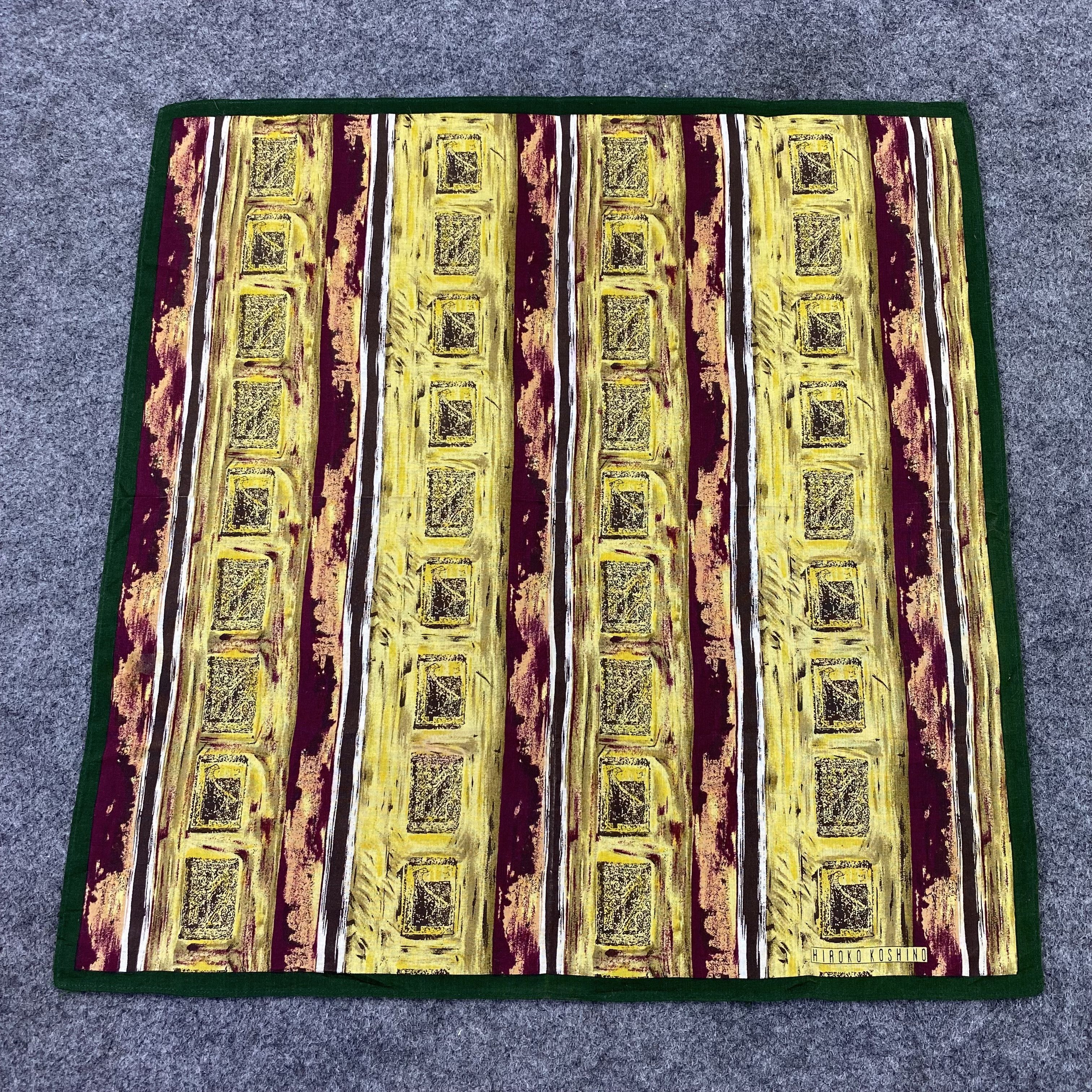 Japanese Brand Hiroko Koshino Handkerchief / Bandana / Neckerchief-B895 Size ONE SIZE - 3 Thumbnail