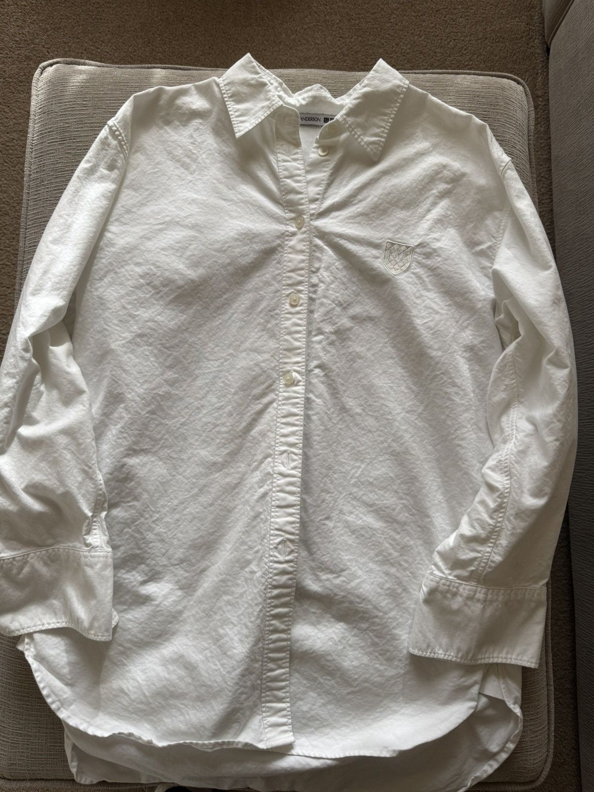 JW Anderson × Uniqlo Uniqlo x JW Anderson White Button Up Size US M / EU 48-50 / 2 - 1 Thumbnail