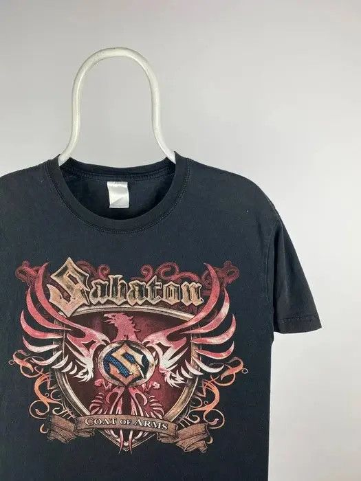Band Tees Sabaton T-shirt rock tee vintage reverse logo size Small Size US S / EU 44-46 / 1 - 2 Thumbnail