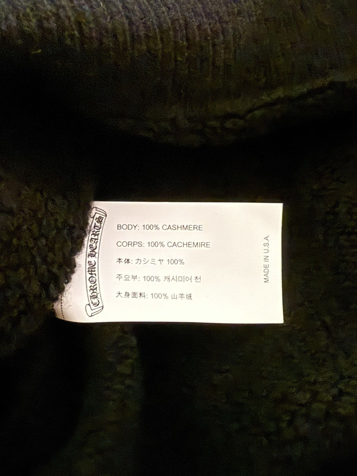 Chrome Hearts Chrome Hearts Cashmere Sweater Size US M / EU 48-50 / 2 - 5 Thumbnail