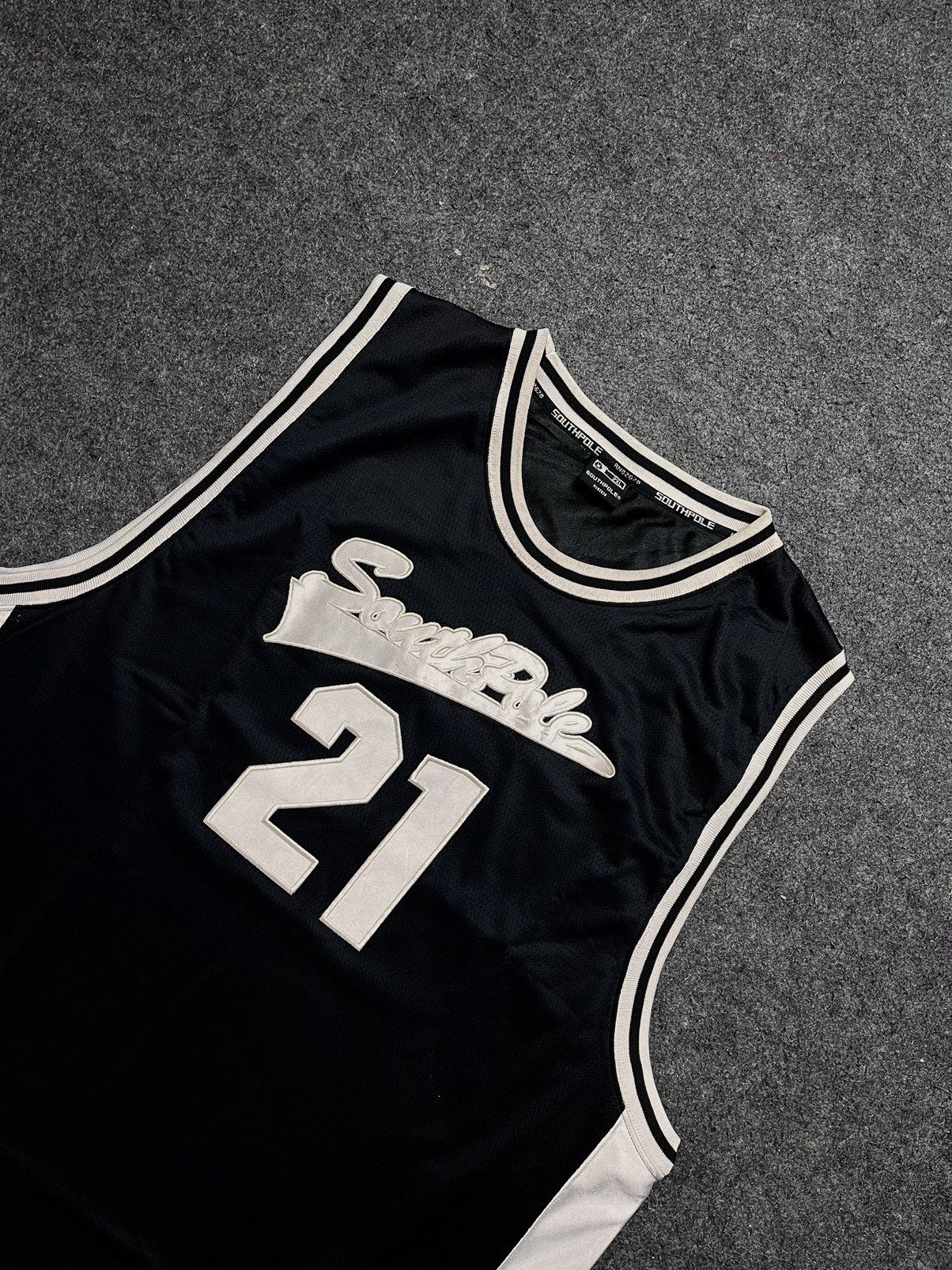 Southpole × Vintage HIPHOP JERSEY SOUTHPOLE NEW YORK 21 FUBU KARLKANI SOHK JNCO Size US XXL / EU 58 / 5 - 2 Thumbnail