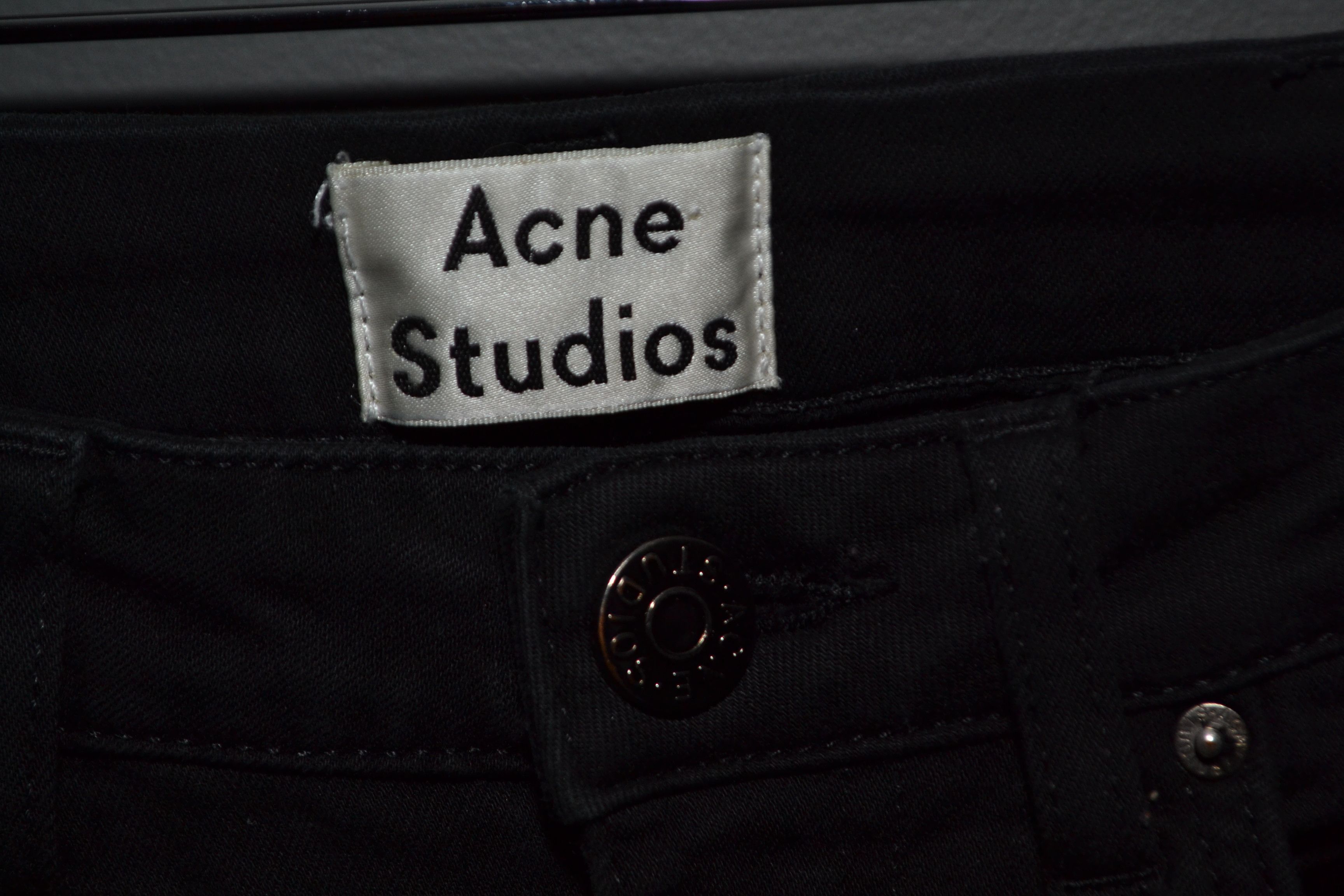 Acne Studios Acne Studios 27 32 Skin 5 Black Jeans Size 25" / US 0 / IT 36 - 7 Thumbnail