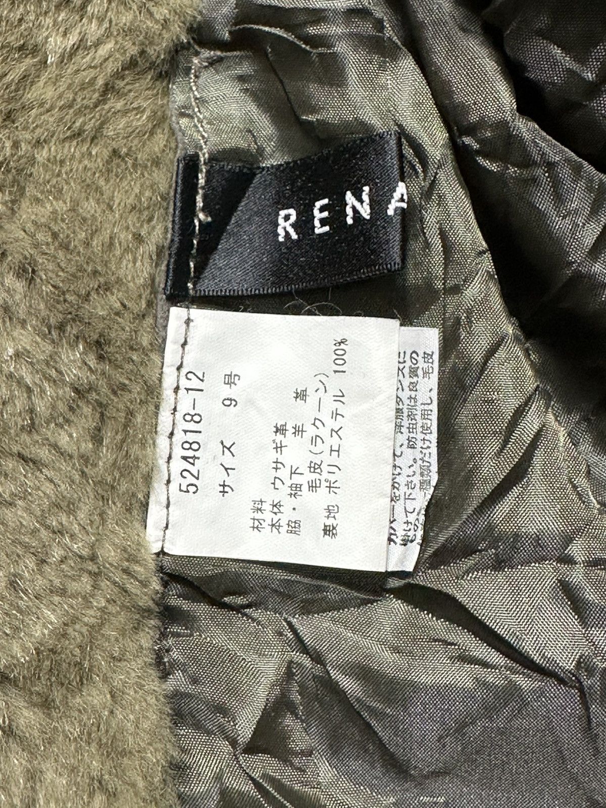 Vintage Renault Fur Collar Leather Jacket Size M / US 6-8 / IT 42-44 - 8 Thumbnail