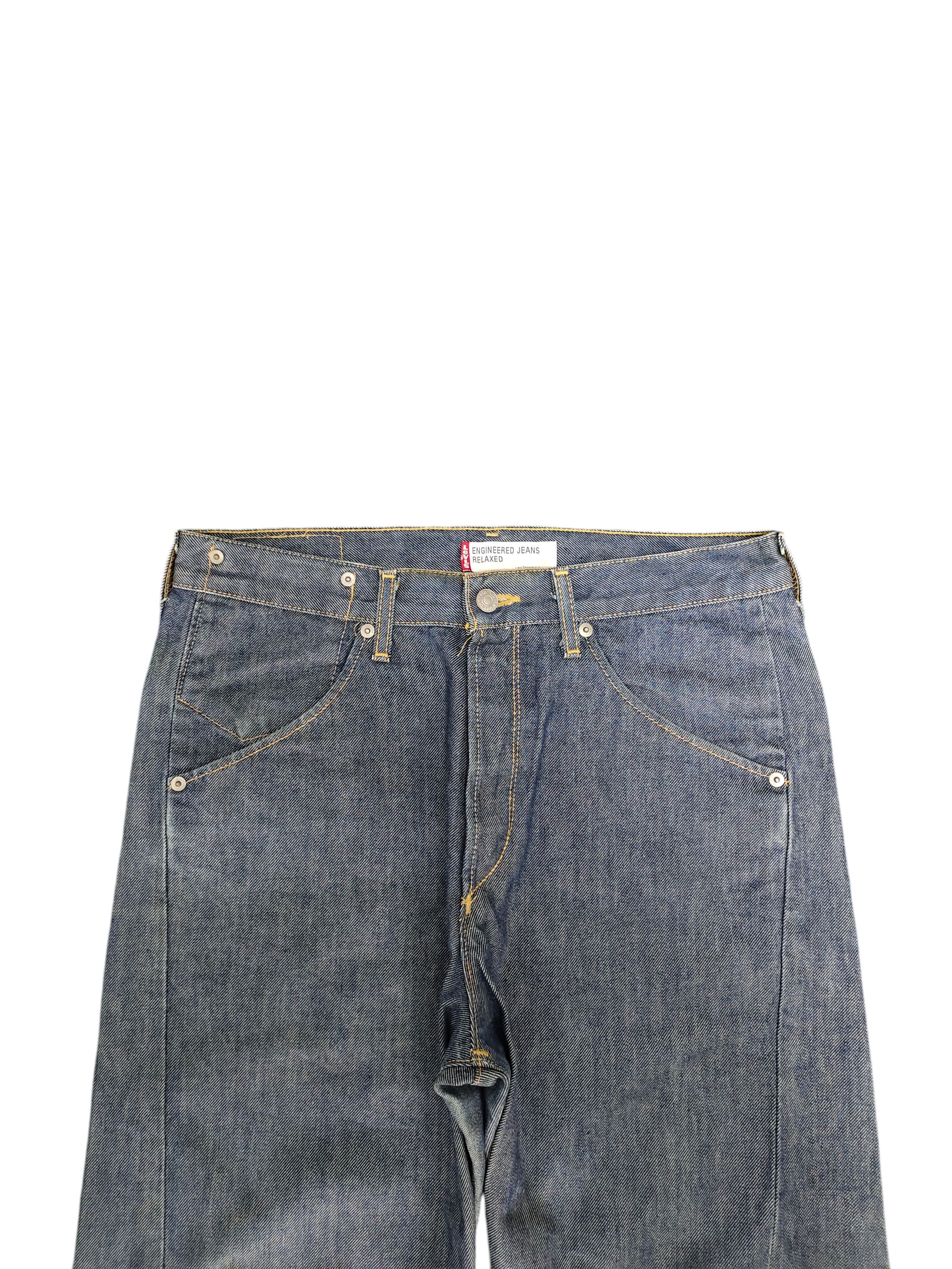 Levi's Vintage 90s Levis Engineered Relaxed Denim Jeans Takuya Size US 32 / EU 48 - 2 Thumbnail