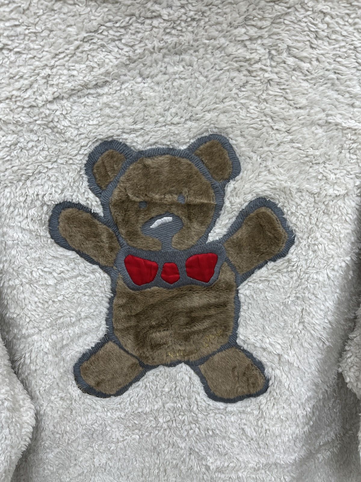 Ellesse × Vintage 🔥🔥🔥STEALS ELLESE BEAR OVER PRINT REVERSIBLE HOODIE JACKET Size L / US 10 / IT 46 - 17 Thumbnail