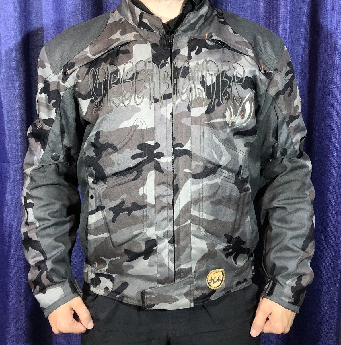 Ferrari × Honda × Yamaha StreetFighter Motorcycle Jacket Racing Size US M / EU 48-50 / 2 - 2 Thumbnail