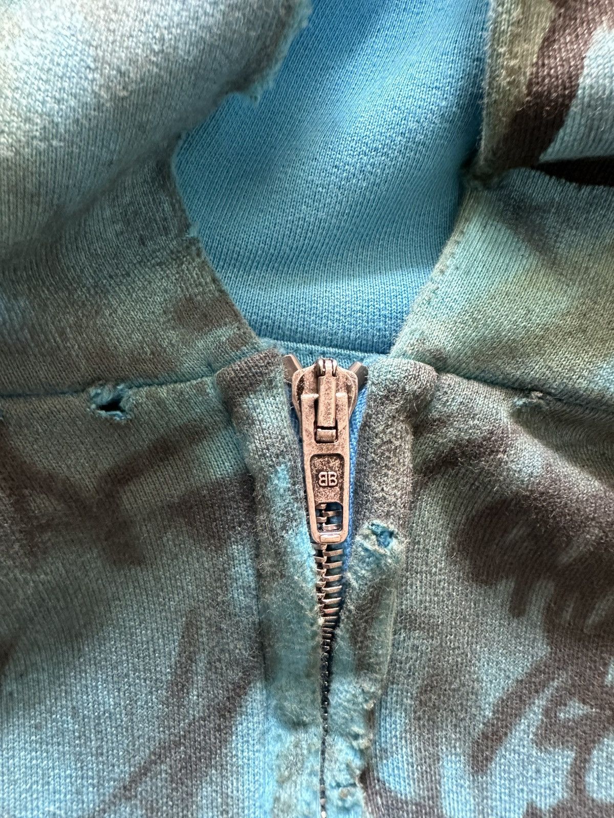 Balenciaga Balenciaga blue skater zip up Size US XS / EU 42 / 0 - 5 Thumbnail