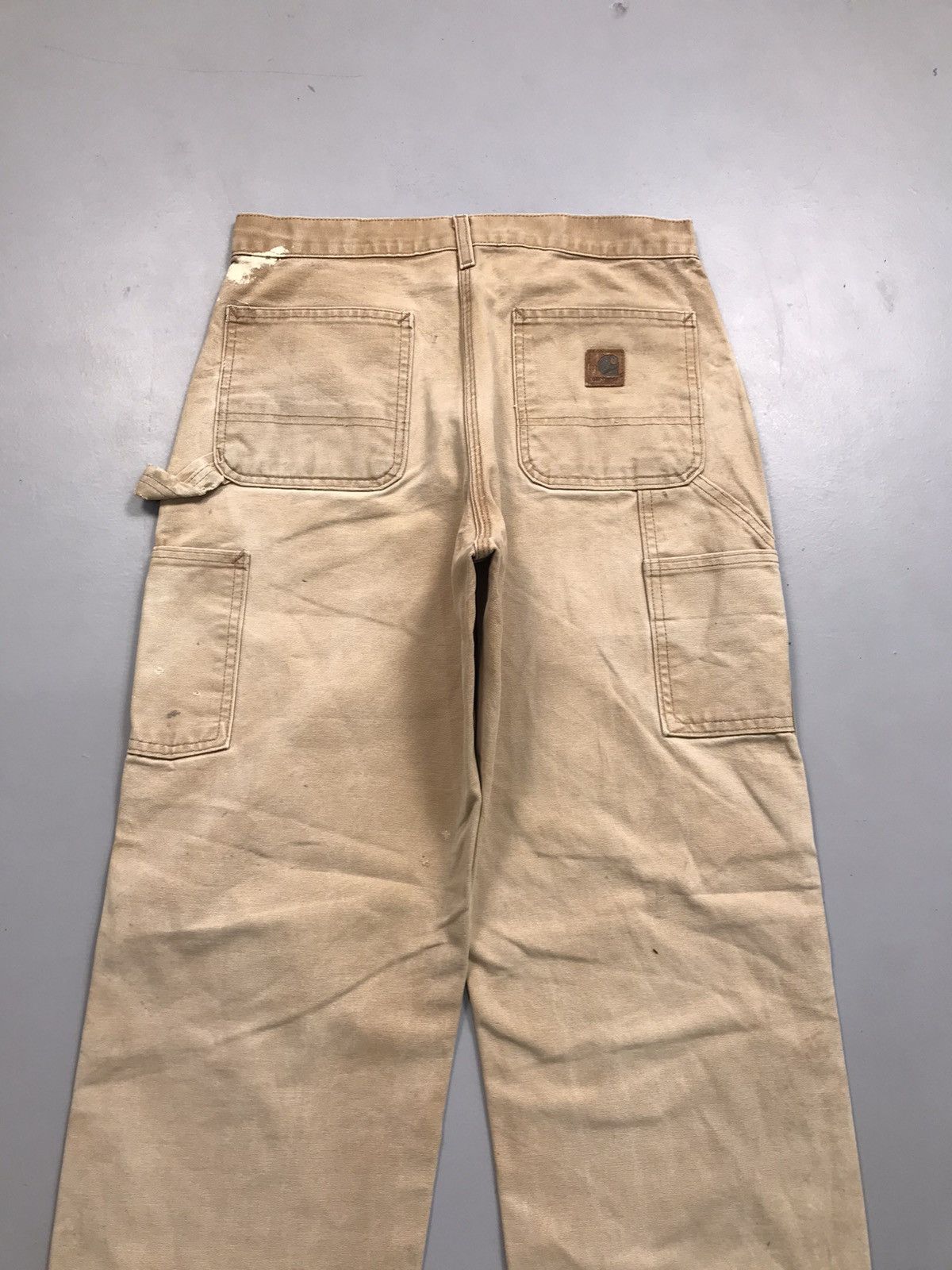 Carhartt Vintage Carhartt B11 BRN carpenter workwear denim Size US 32 / EU 48 - 12 Thumbnail