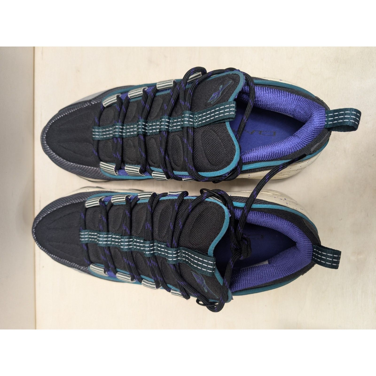 Reebok Reebok DMX Run 10, Black/White-Purple-Teal, DV5113, Size 8.5 Size US 8.5 / EU 41-42 - 4 Thumbnail