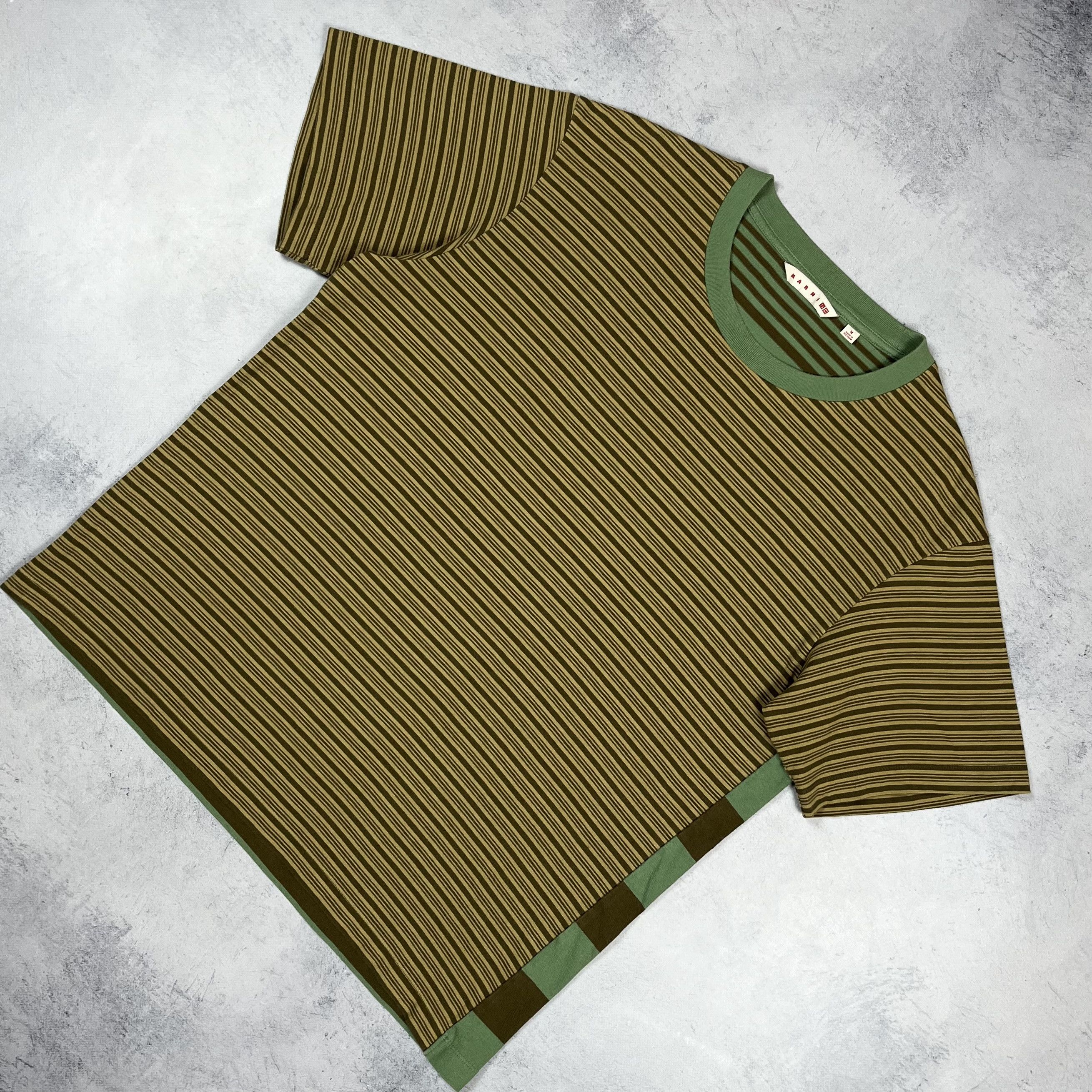 Marni × Uniqlo Designer Marni X Uniqlo Stripped T Shirt Size US M / EU 48-50 / 2 - 1 Thumbnail