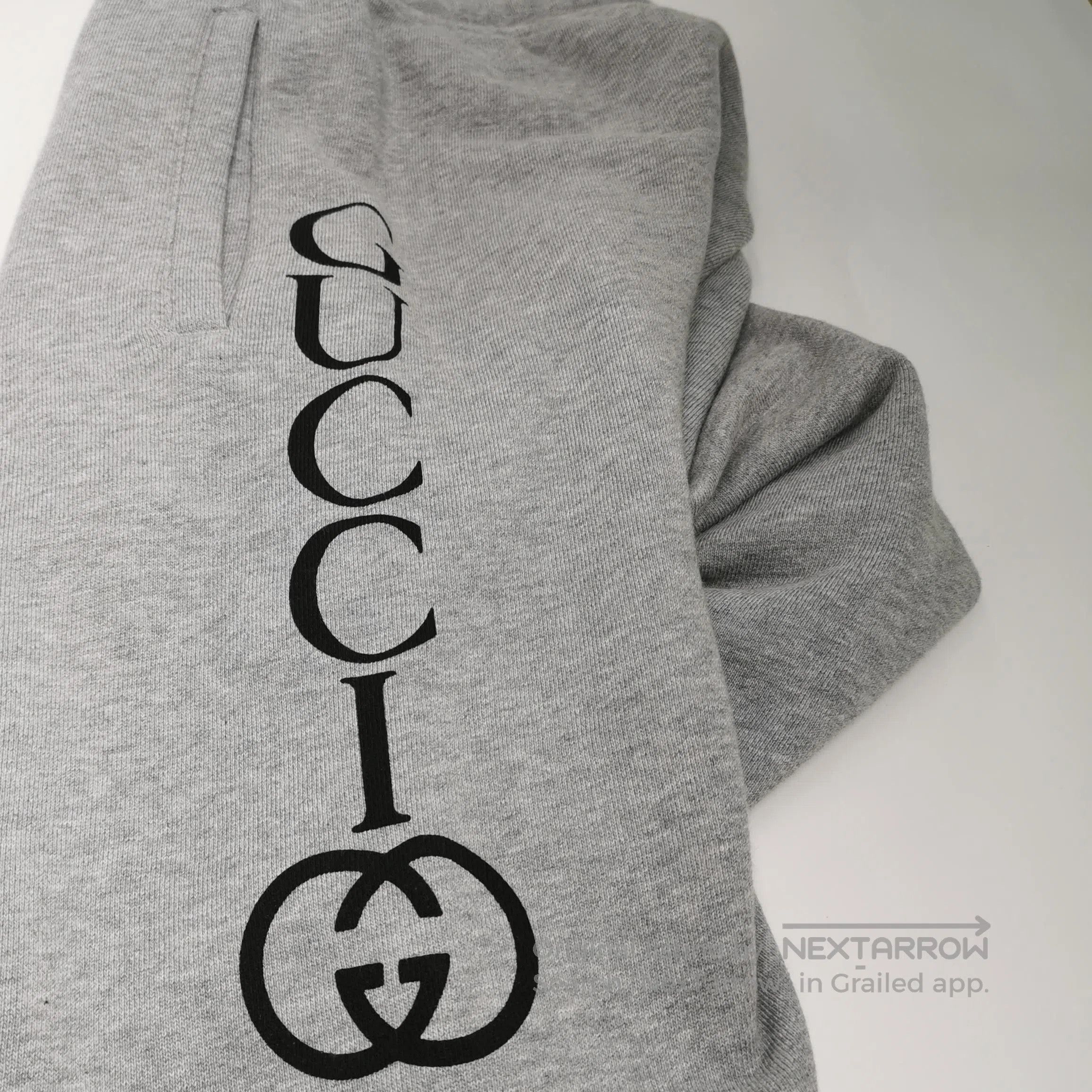 Gucci Gucci Cotton Letter Logo Drawstring Shorts M. Size US 32 / EU 48 - 1 Thumbnail