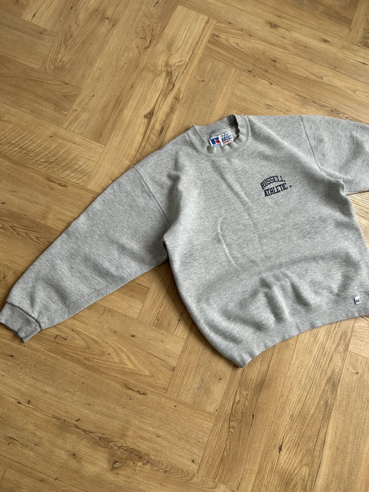 Russell Athletic Vintage Russell Athletic Basic College Boxy Fit Sweatshirt Size US M / EU 48-50 / 2 - 8 Thumbnail
