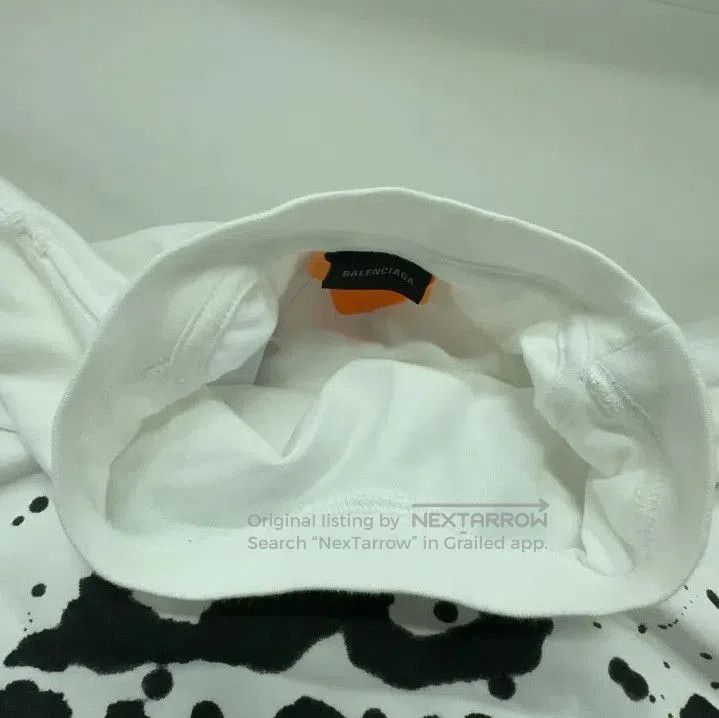 Balenciaga Balenciaga SS23 White Logo Graphic T. Size US M / EU 48-50 / 2 - 6 Thumbnail