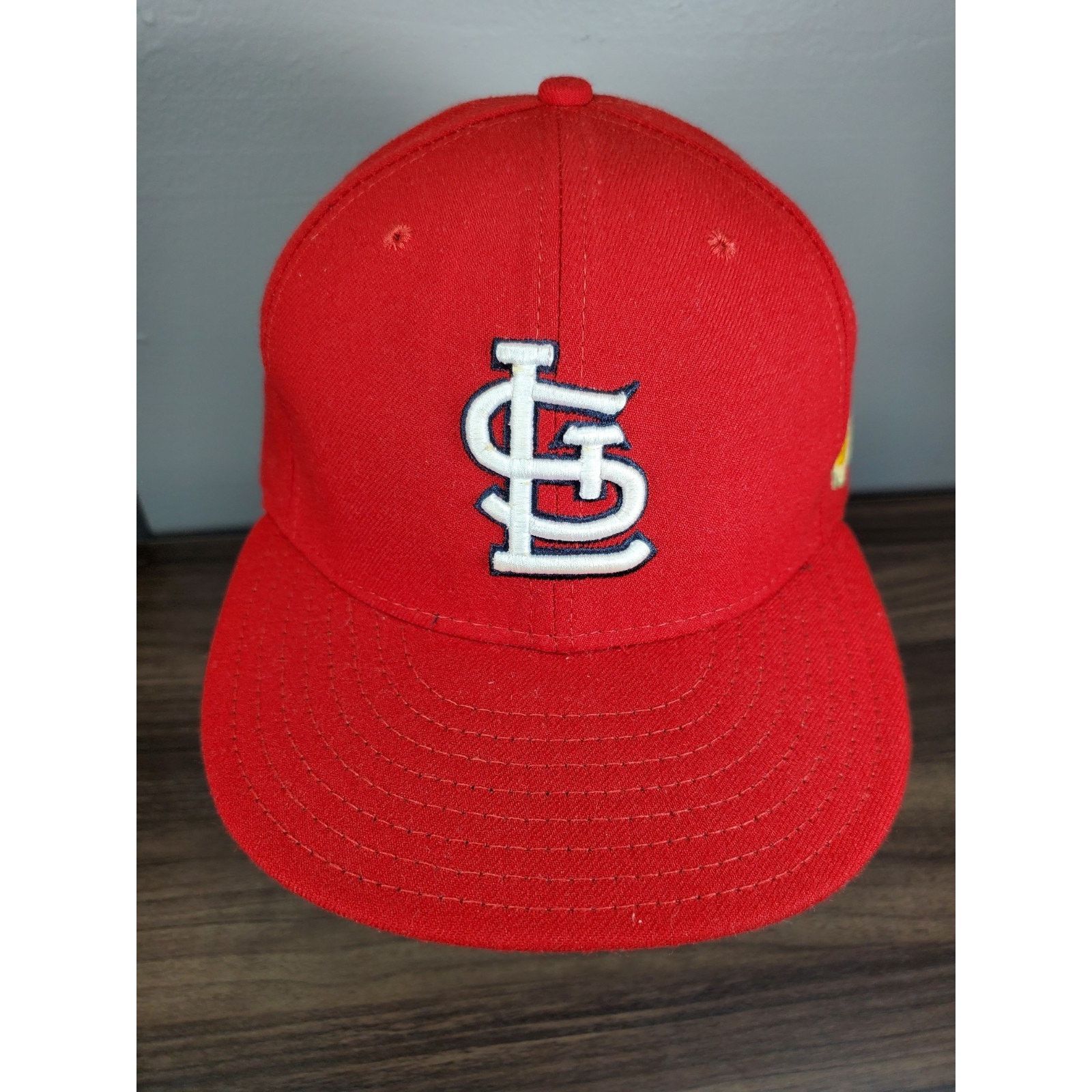 MLB × New Era St. Louis Cardinals Hat 2011 World Series Fitted Cap Size 7 Size ONE SIZE - 4 Thumbnail