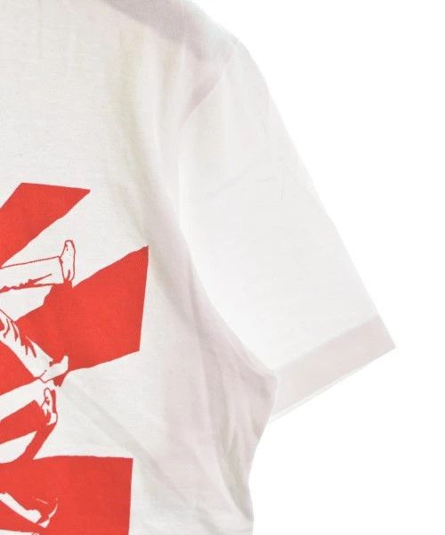 Comme des Garcons T-Shirts Flag Print Short Sleeve Crew Neck White Size US L / EU 52-54 / 3 - 7 Thumbnail