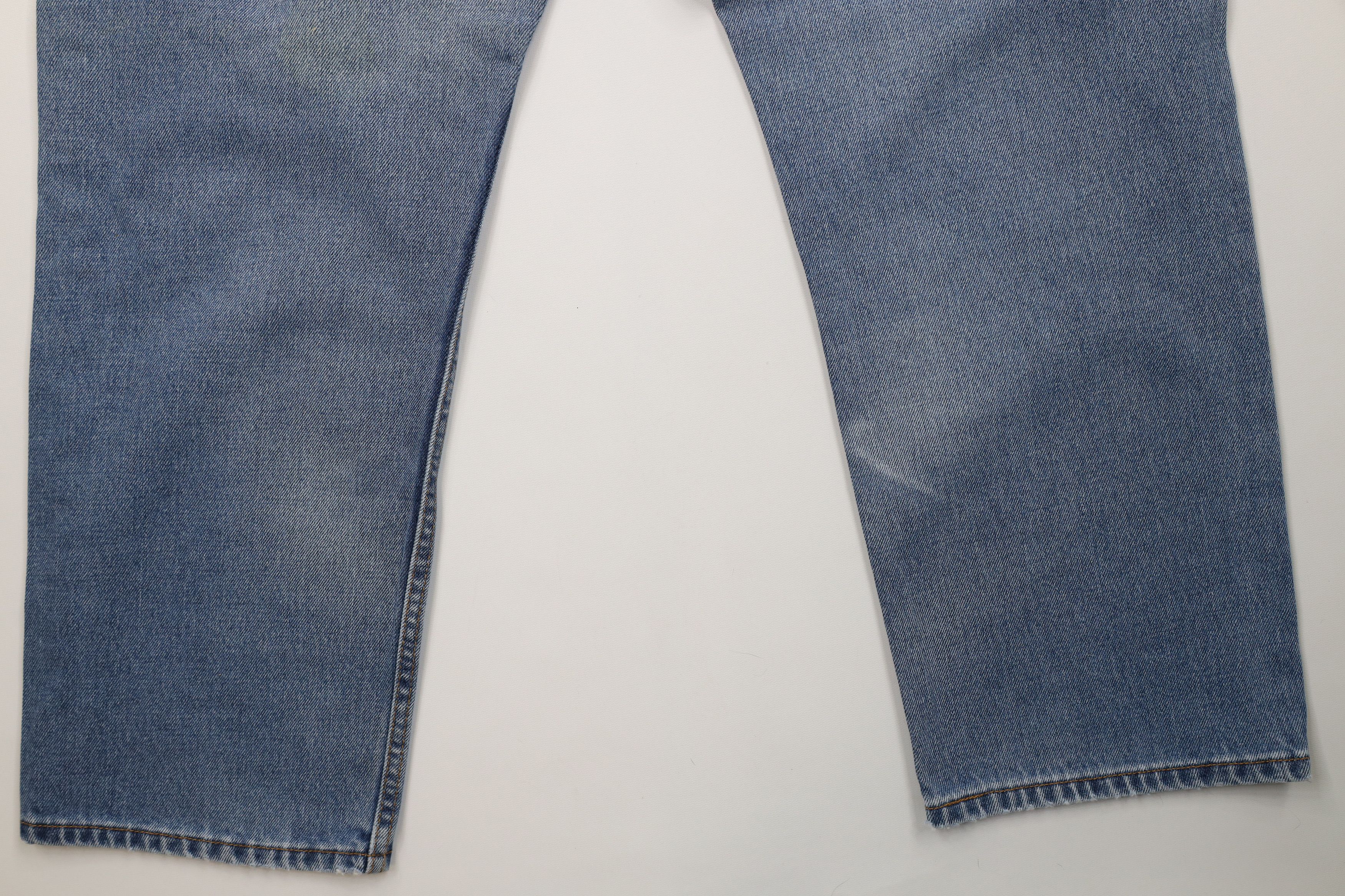 Levi's Vintage Y2K 2004 Levis 505 Regular Straight Leg Jeans Blue Size US 40 / EU 56 - 13 Thumbnail