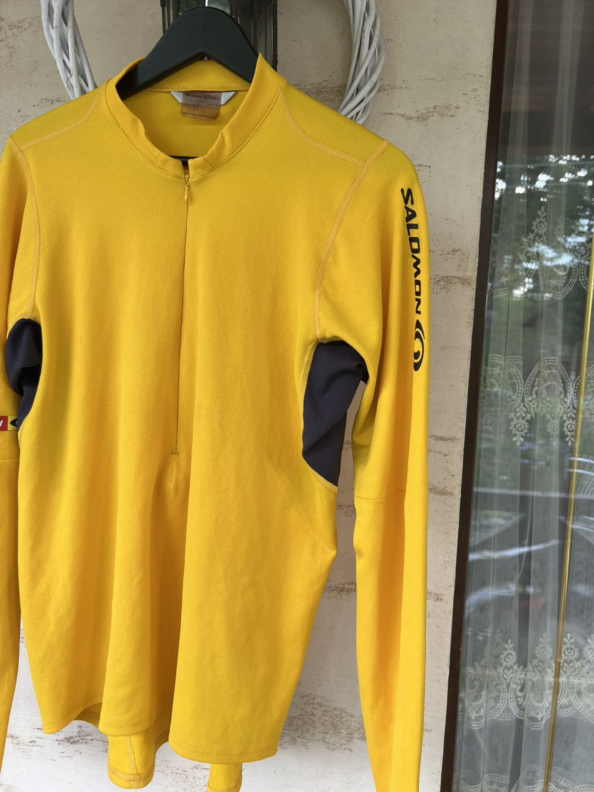 Salomon 🚴‍♂️ Vintage Salomon Cycling Jersey Zip-Up — Yellow / Size L Size US L / EU 52-54 / 3 - 2 Thumbnail
