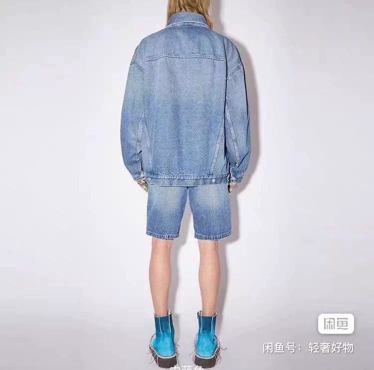 Acne Studios Acne Studios A loose blue denim jacket Size XL / US 12-14 / IT 48-50 - 3 Thumbnail