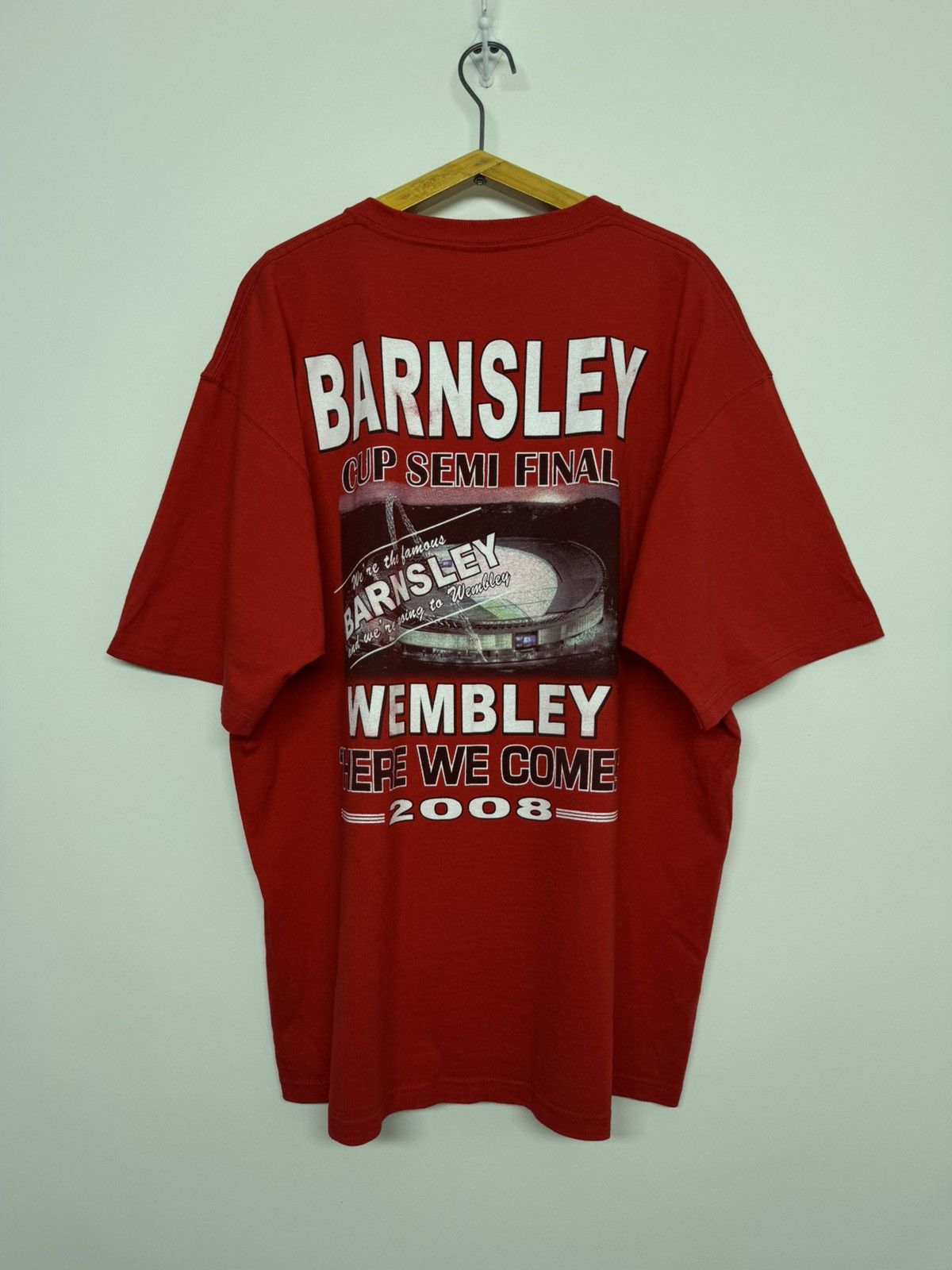 Fruit Of The Loom Vintage Y2k Barnsley the unlimated giant killers T-Shirt 00’ Size US XL / EU 56 / 4 - 5 Thumbnail